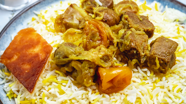 Goat Curry with Basmati Rice