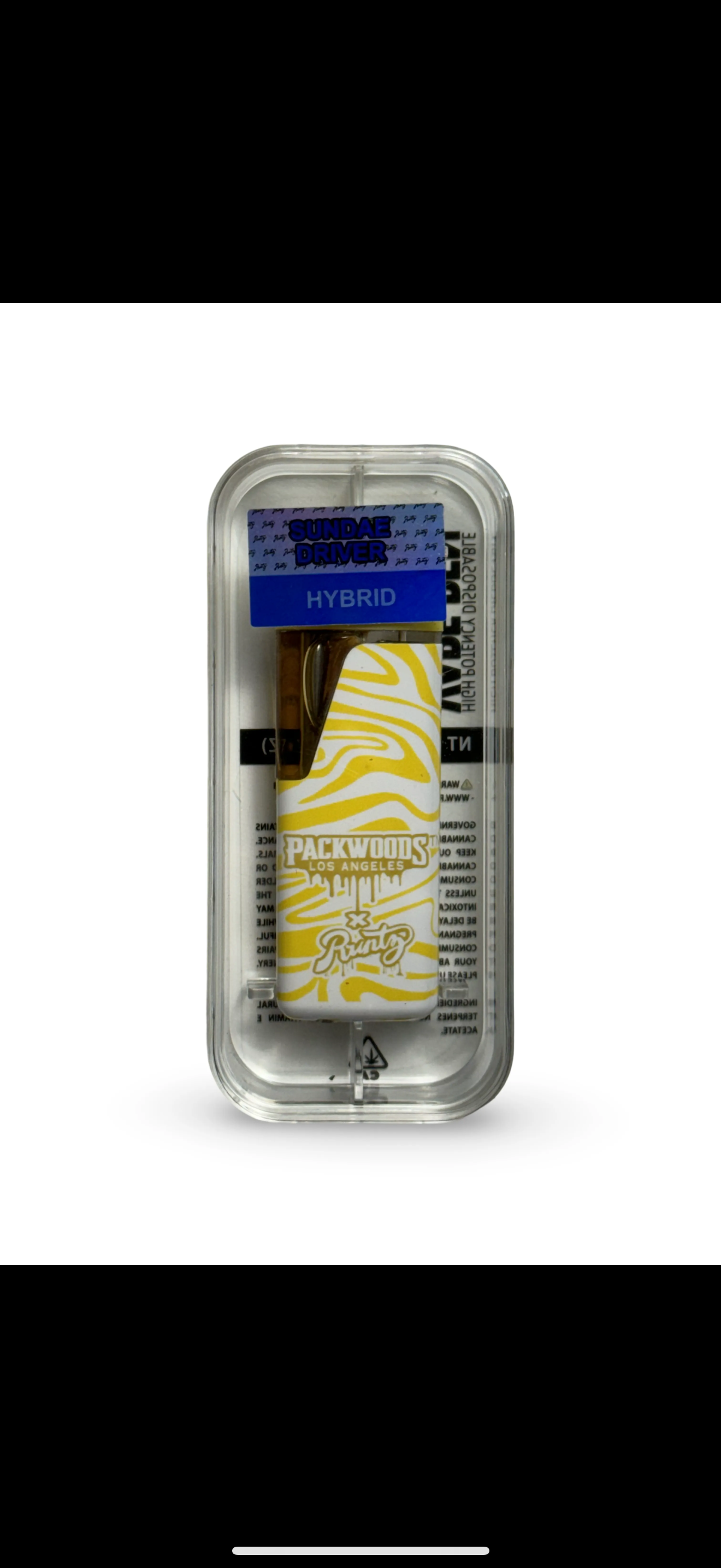 Packwoods Hybrid Vape Cartridge