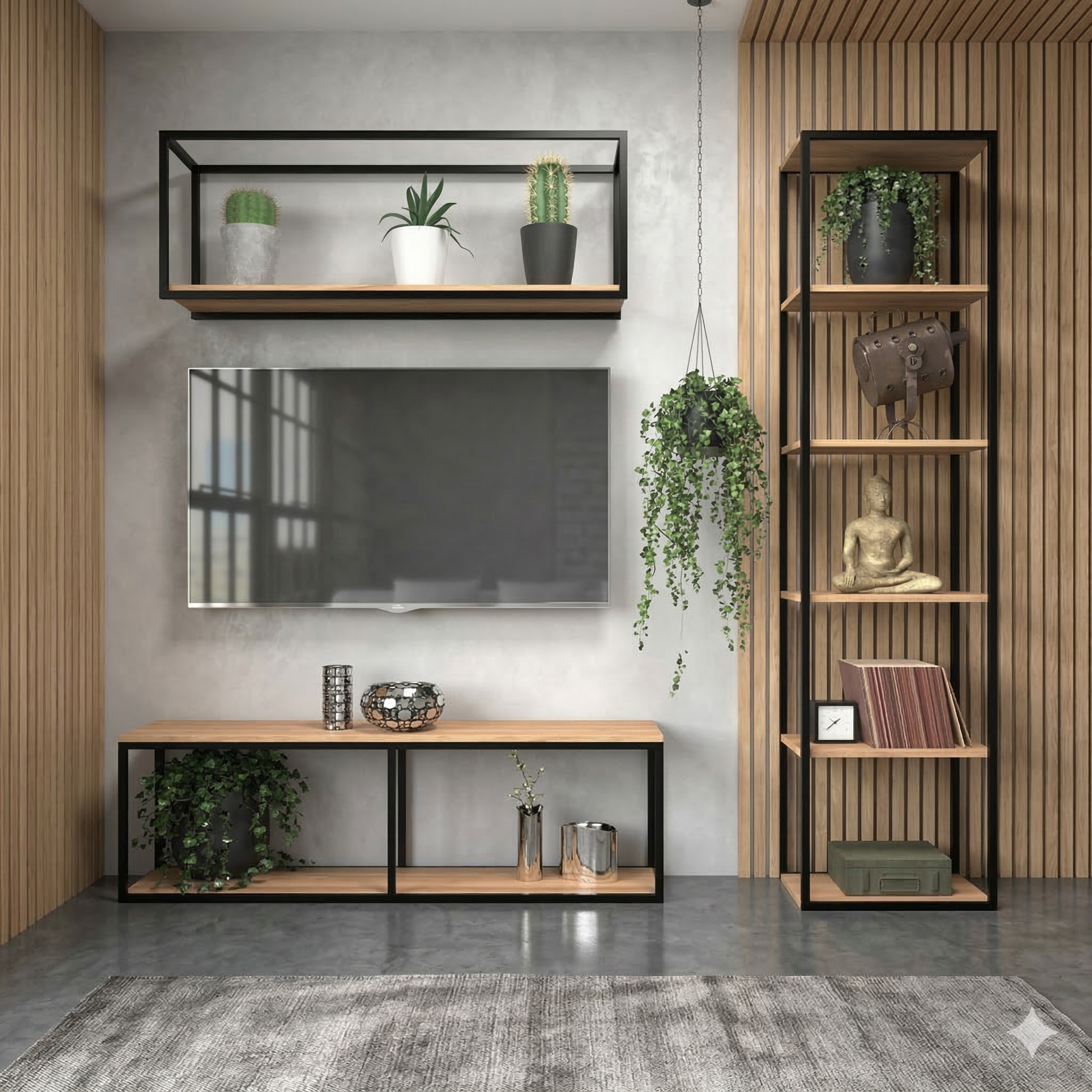 Estante Home Office Industrial