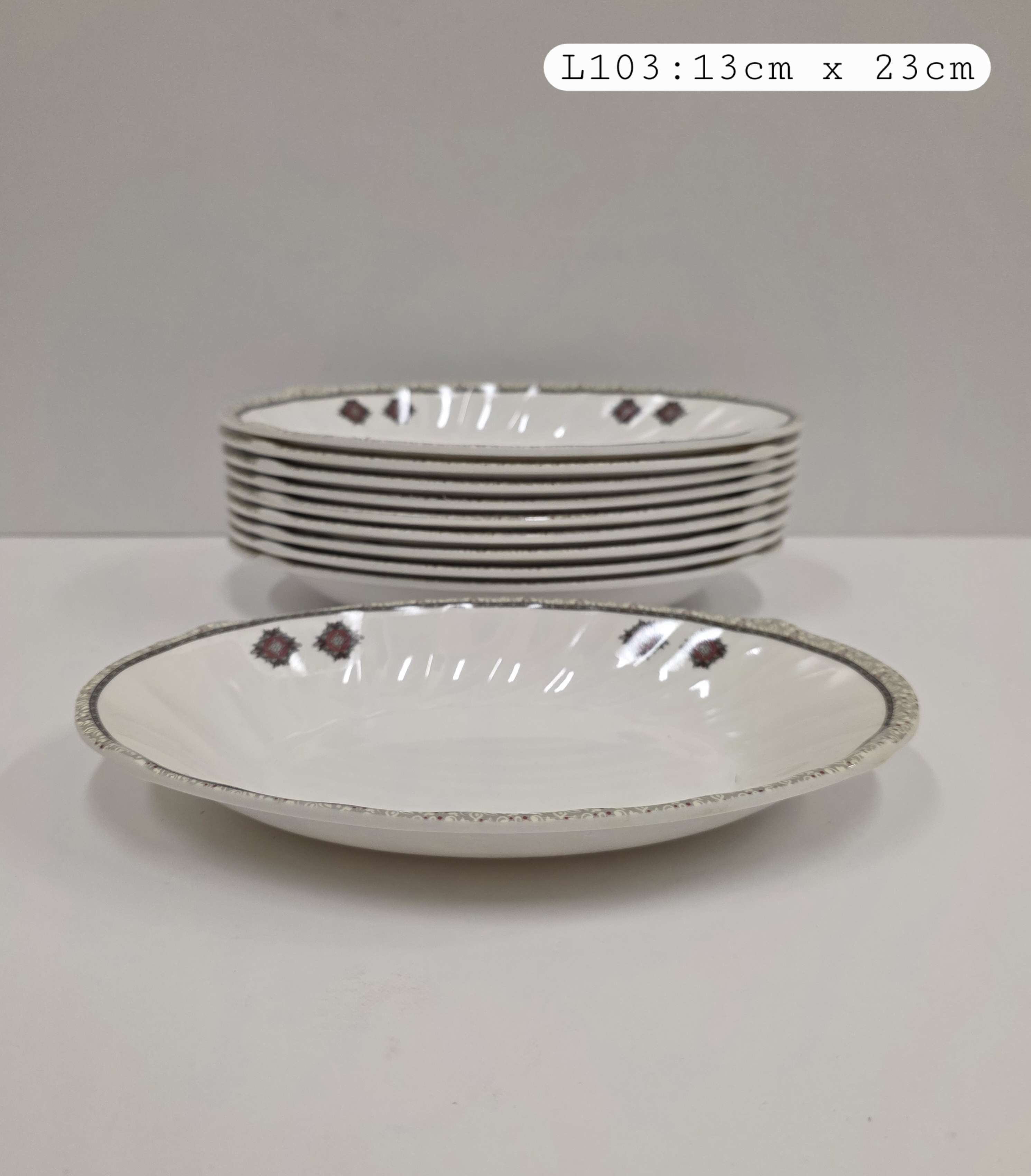 Oval Plates