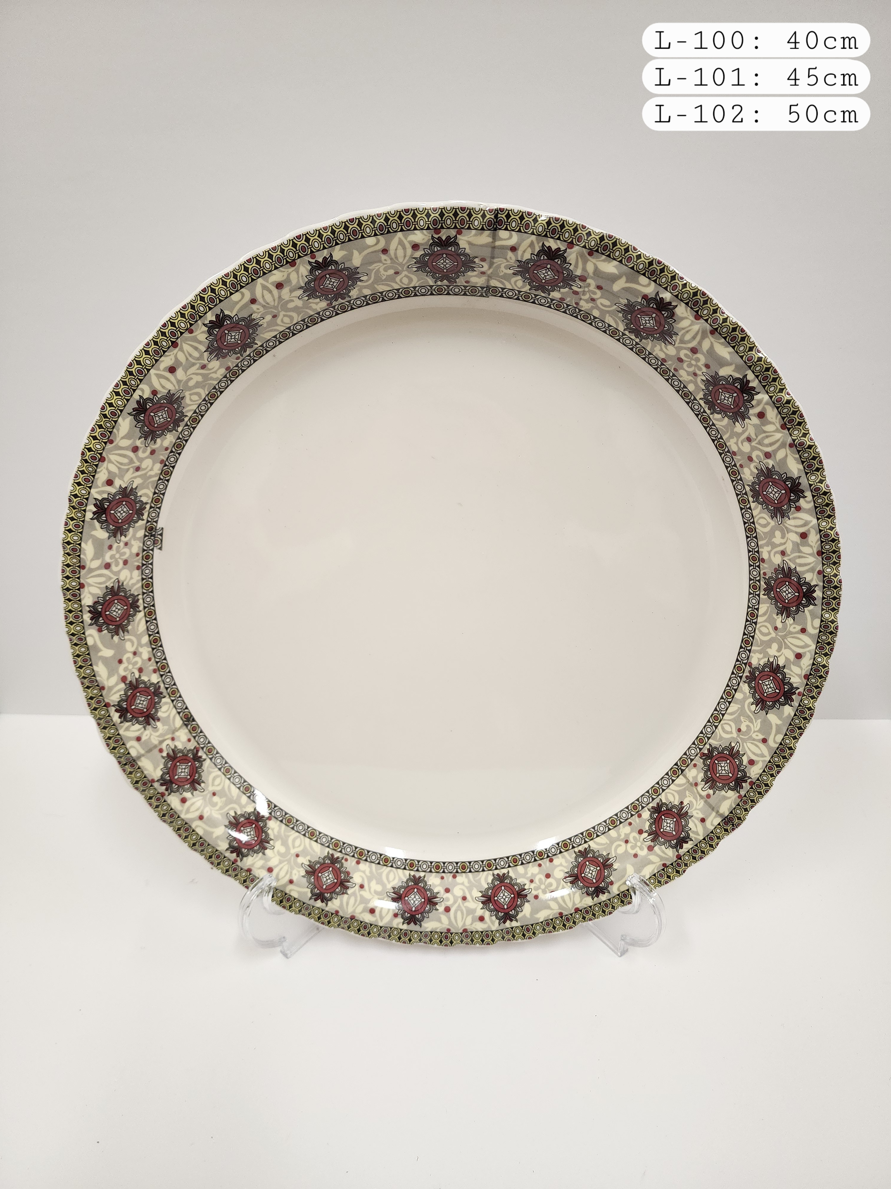 Round Plasco Trays