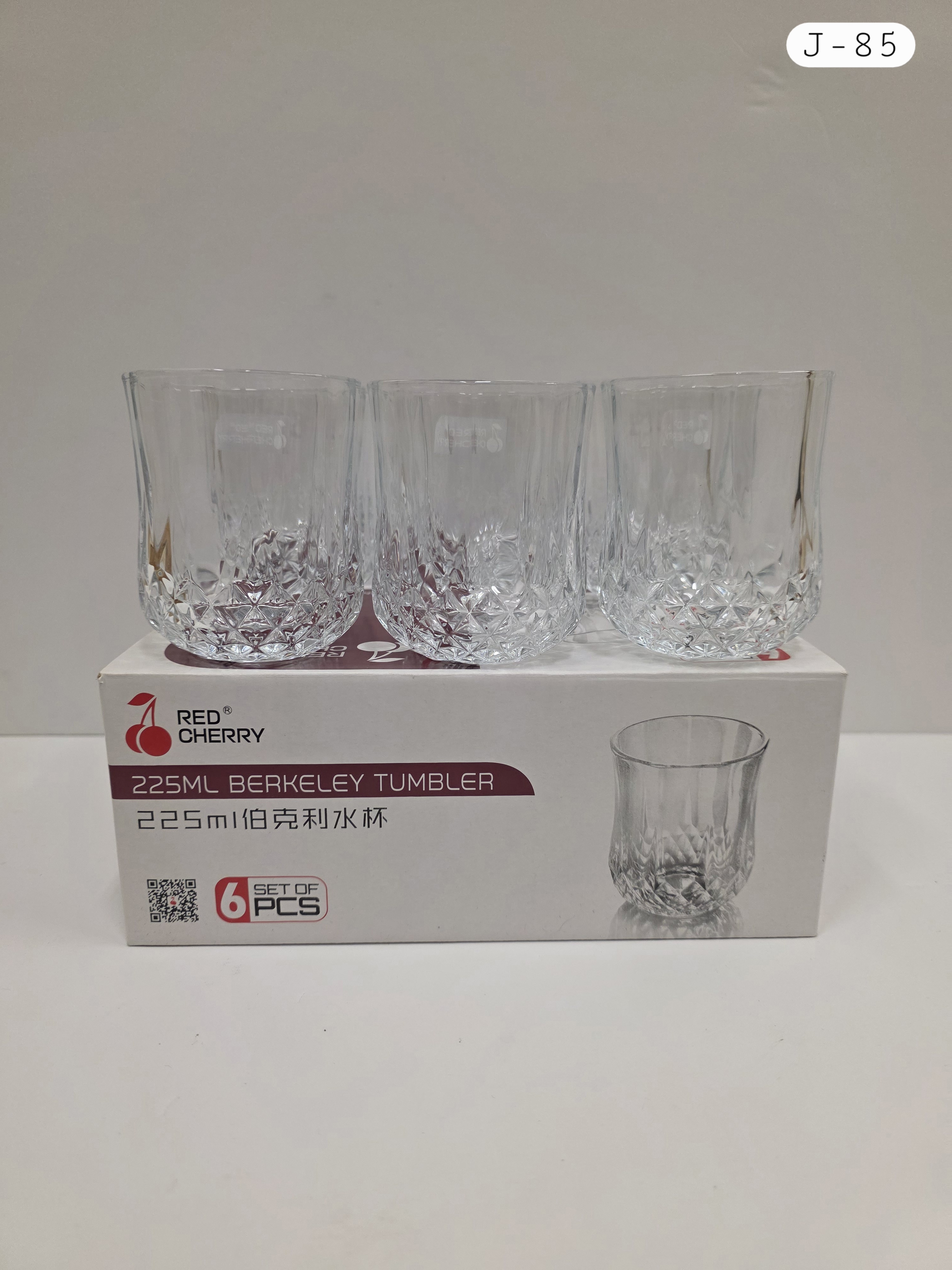 6 Piece Glass Cups