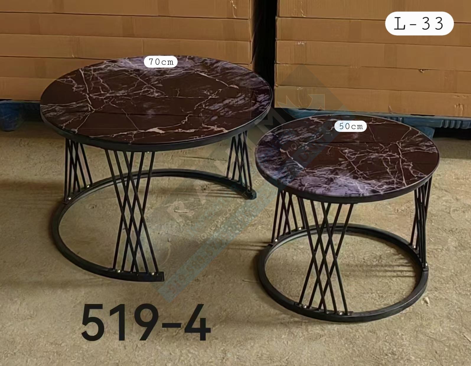 Glass Nesting Coffee Tables