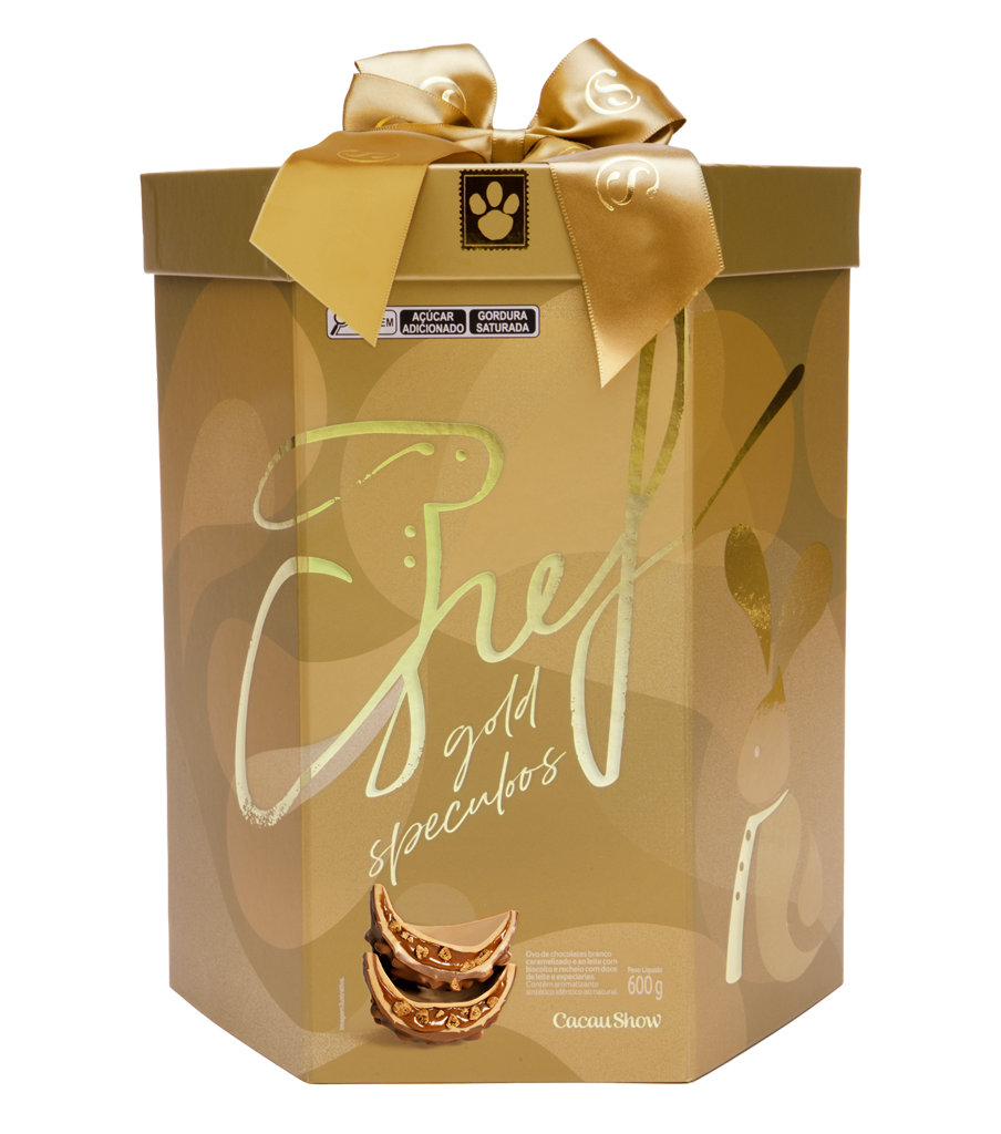 Ovo Recheado do Chef Gold Speculoos 600g