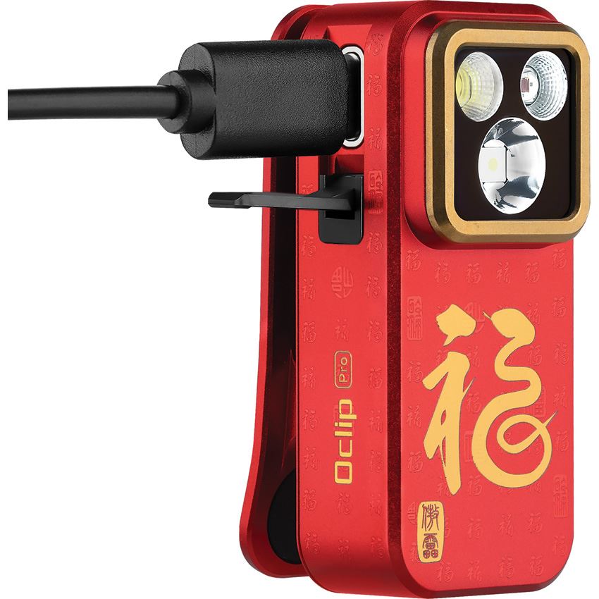 Olight Oclip Pro Fortune Snake Special Edition