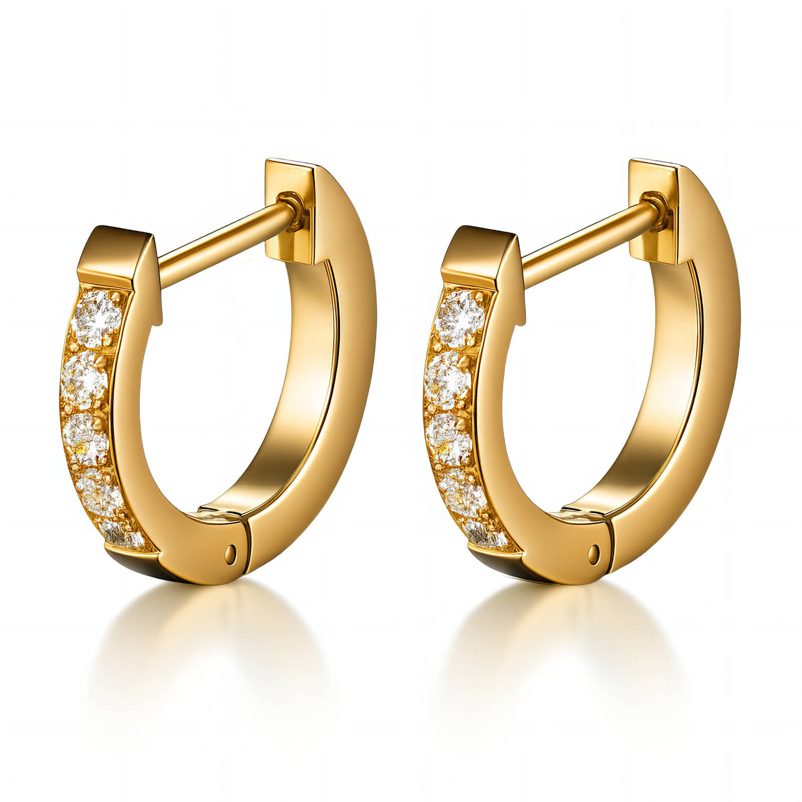 Gold Hoop Earrings