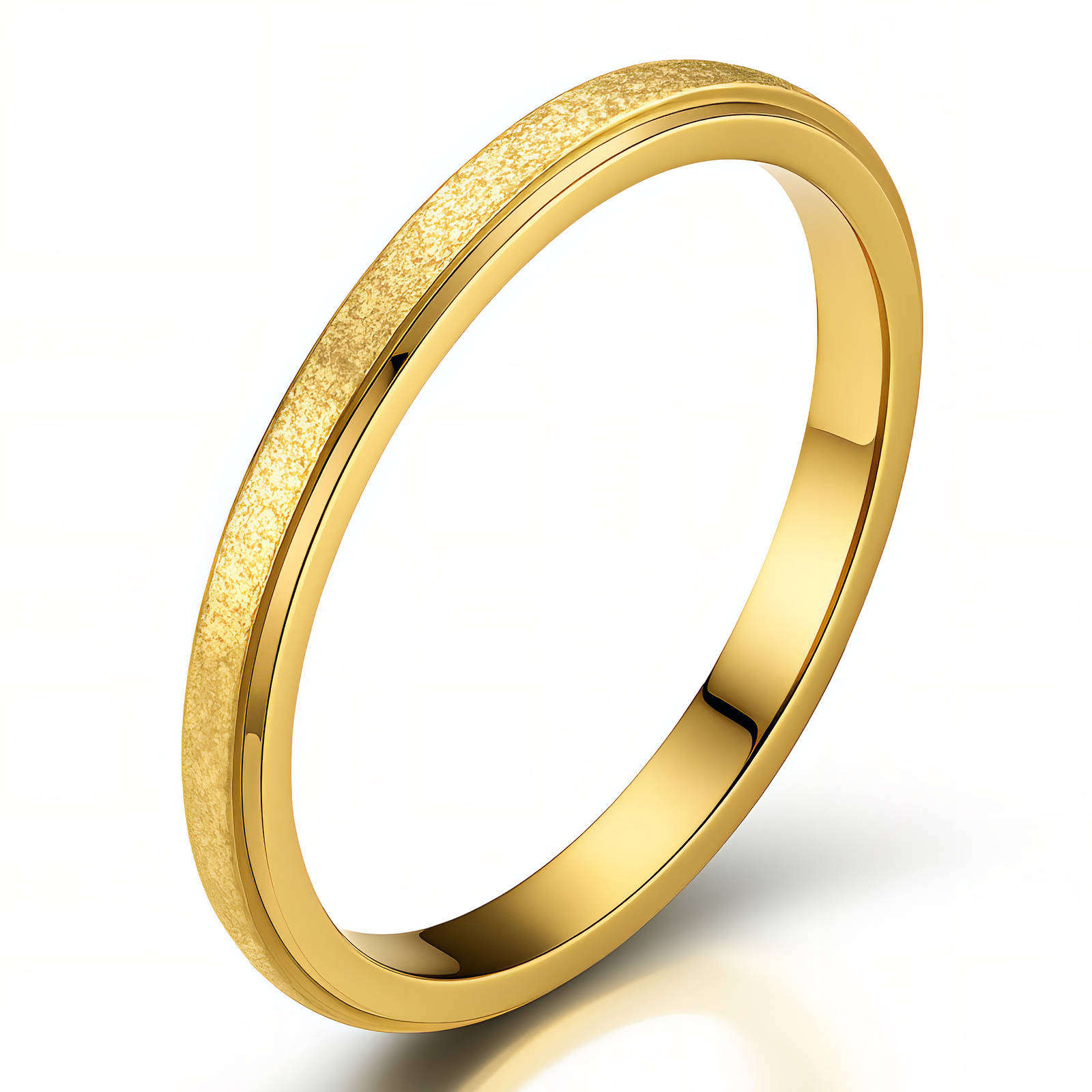 Gold Classic Band Ring
