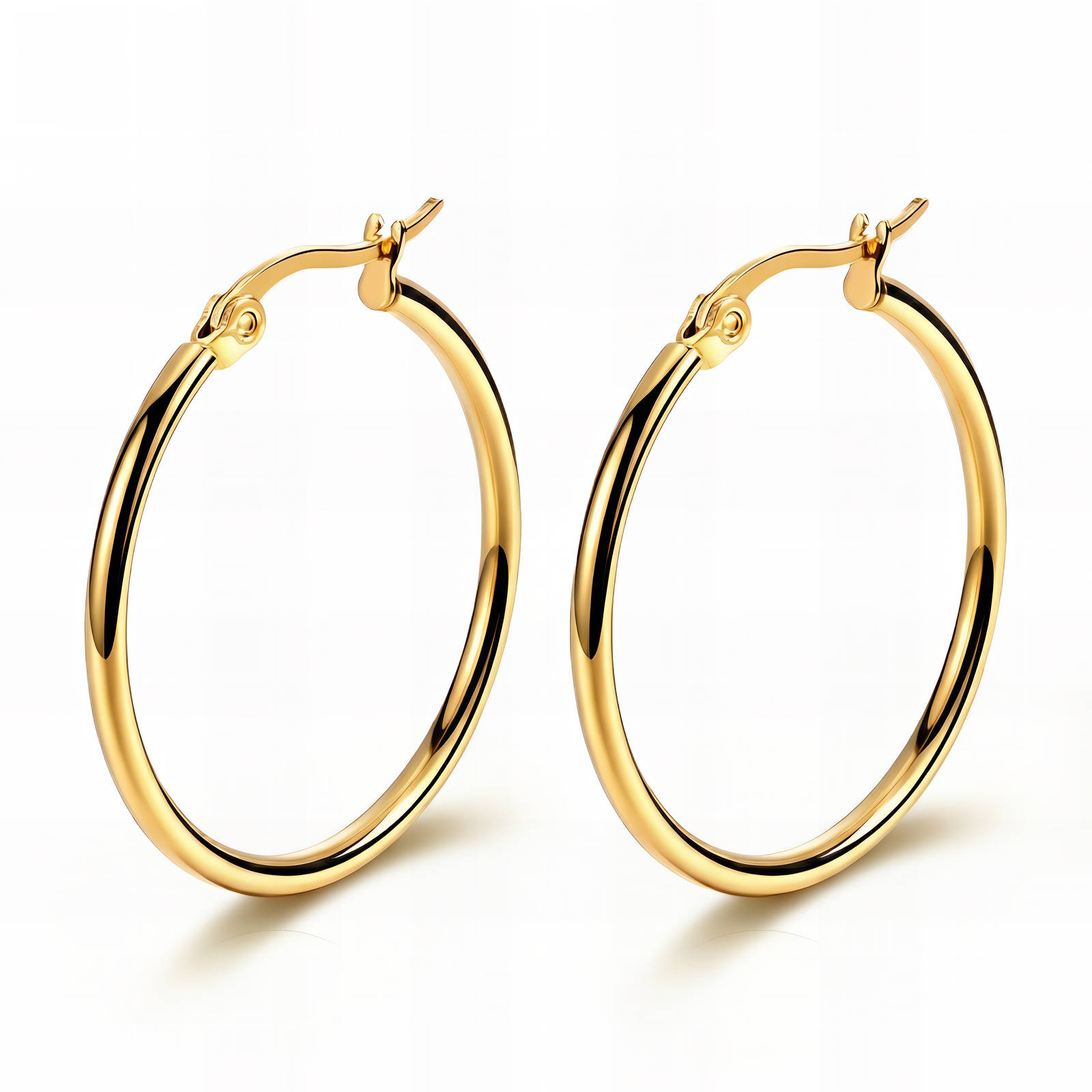 Gold Hoop Earrings