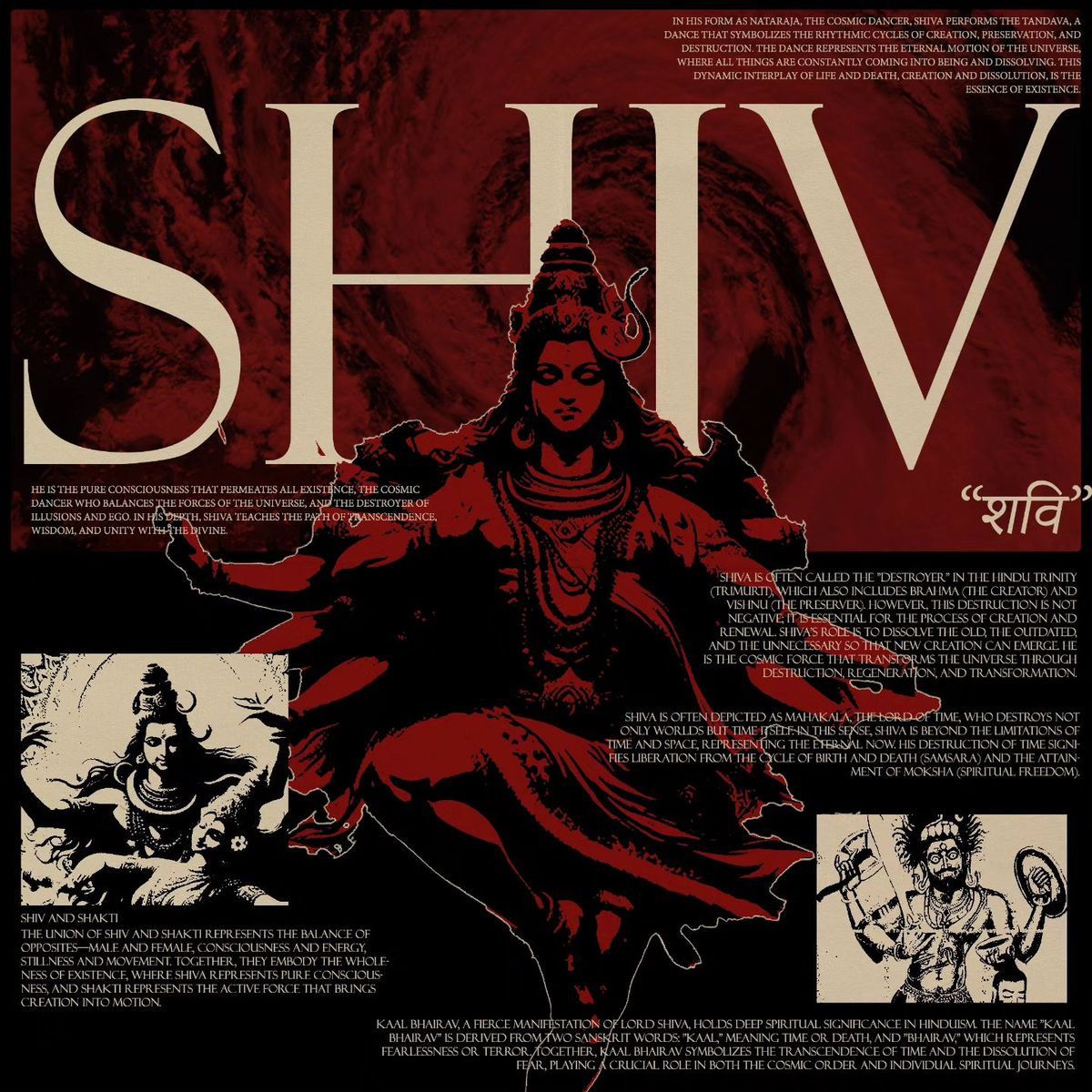 Shiv Art Poster