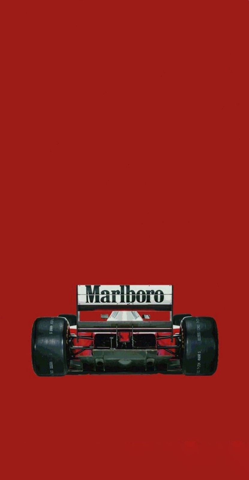 Formula 1 Racing Car Poster
