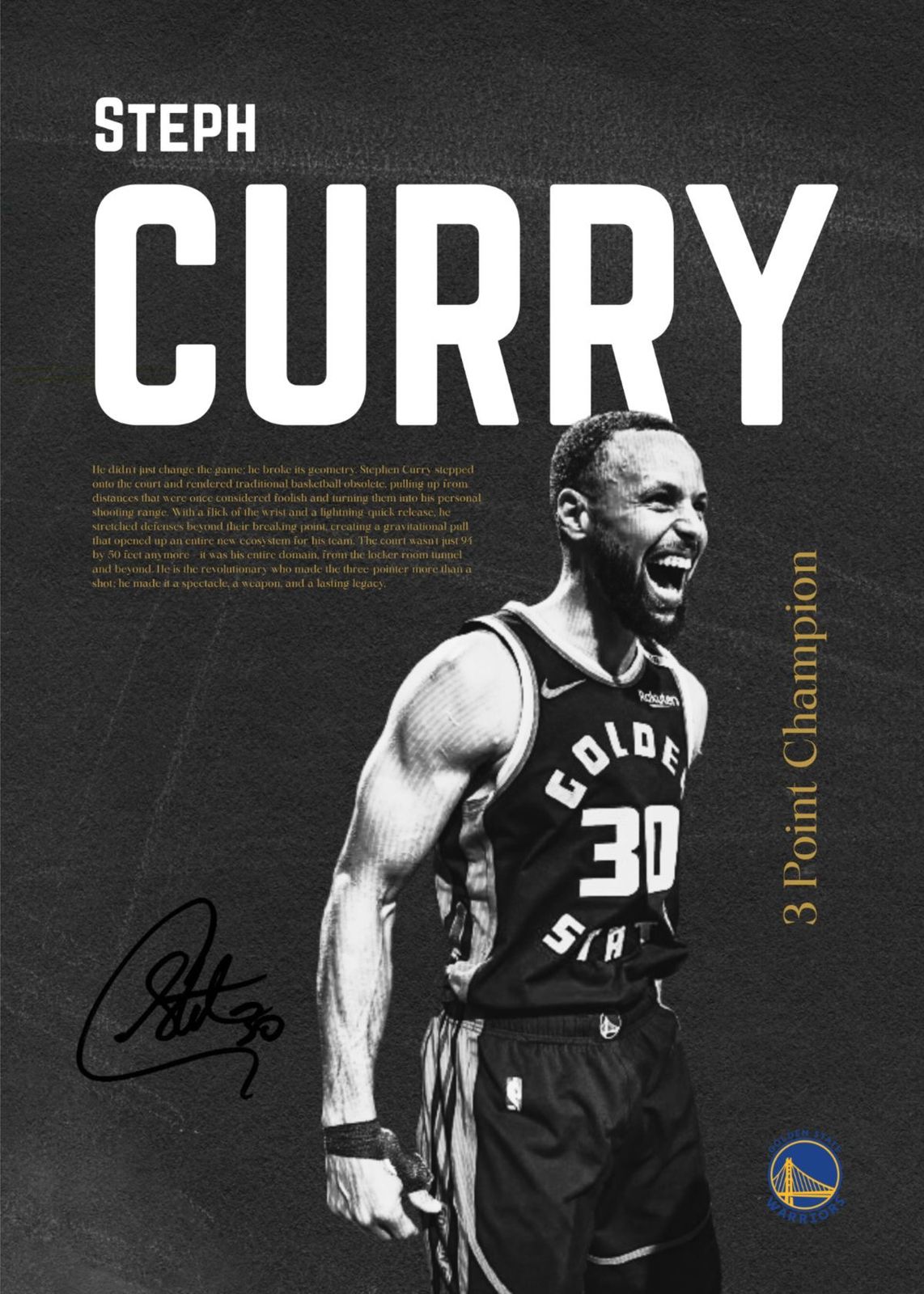 Steph Curry Poster
