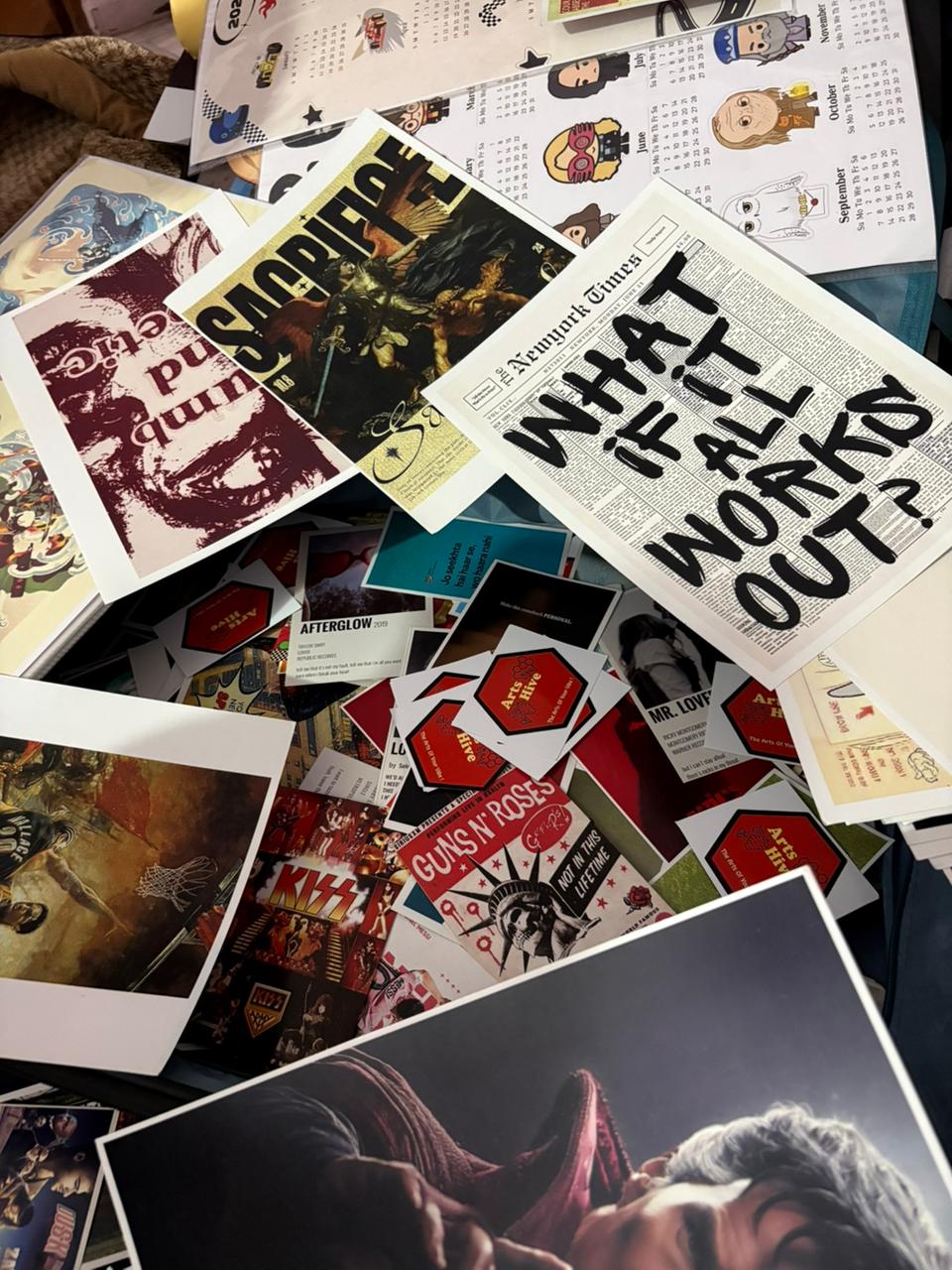 Assorted Pop Culture Sticker Pack