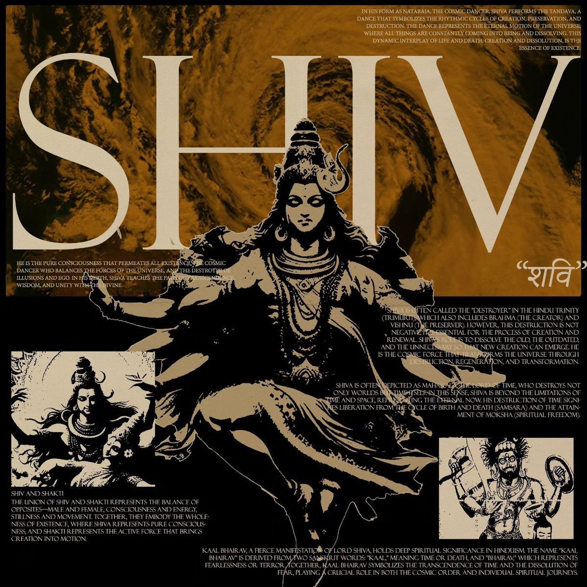 Shiv Wall Art Poster