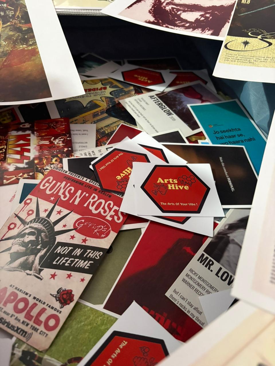 Assorted Art and Music Stickers