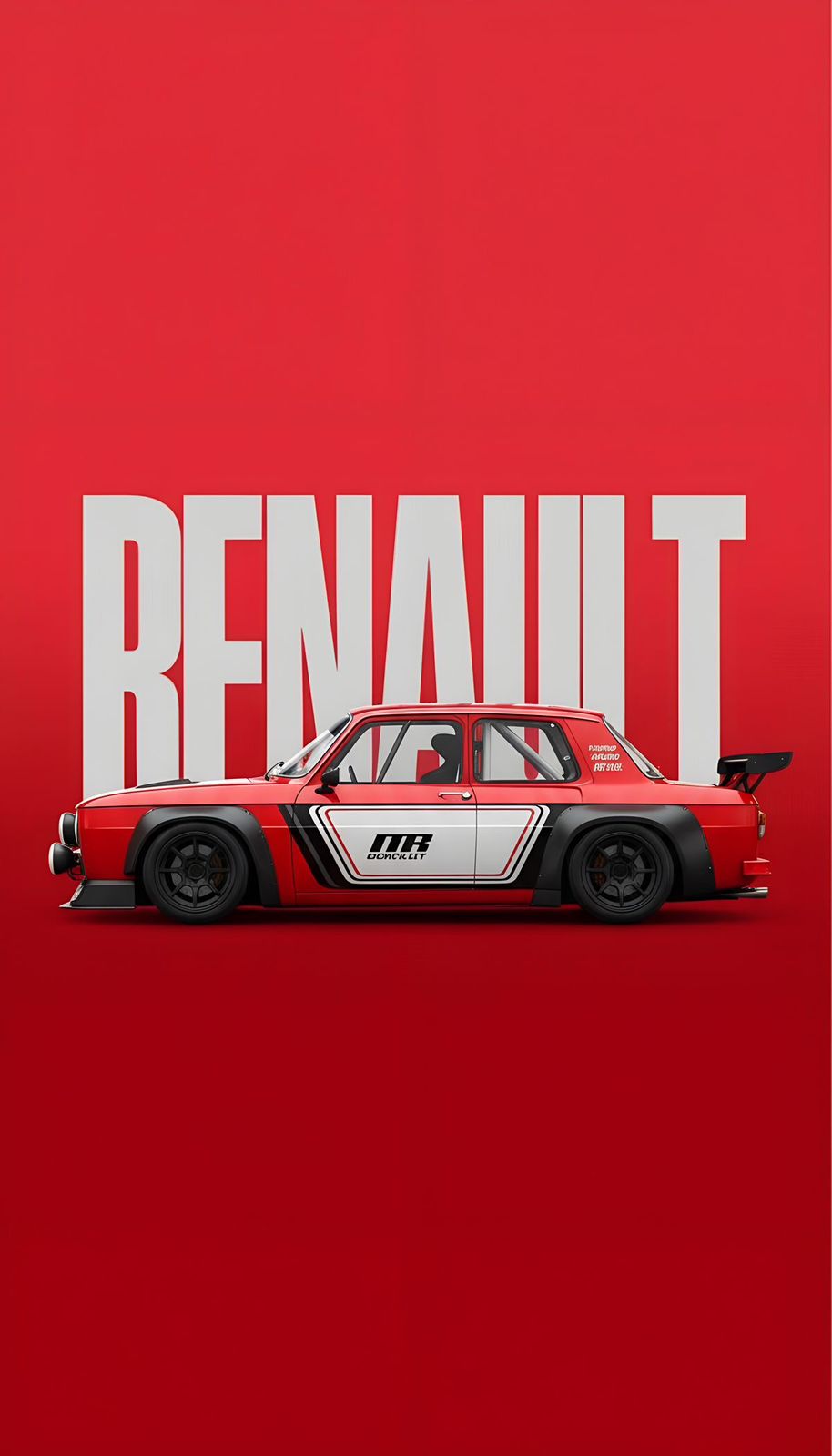 Renault Classic Car Poster