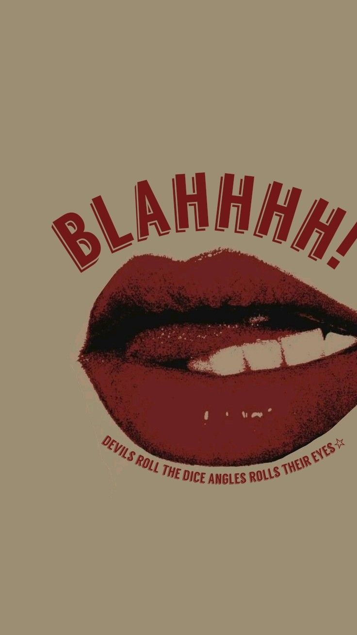 Blahhhh! Graphic Poster