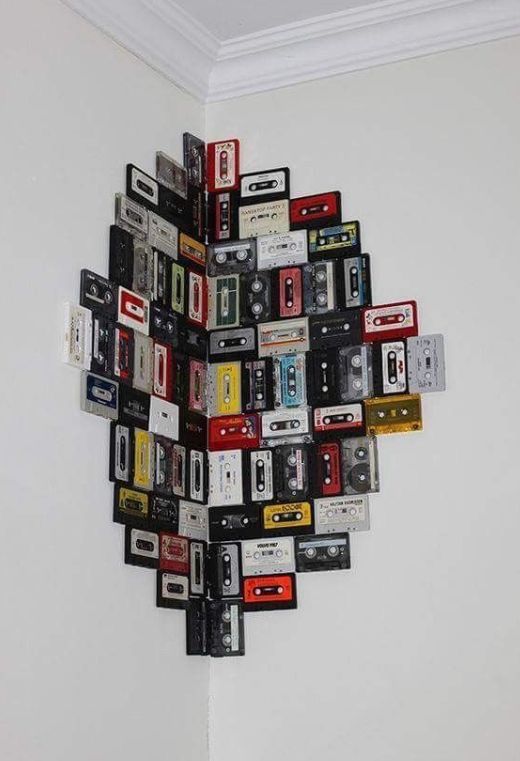 Vintage Cassette Wall Art