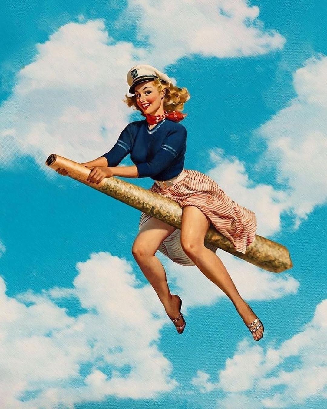 Vintage Pin-Up Wall Art