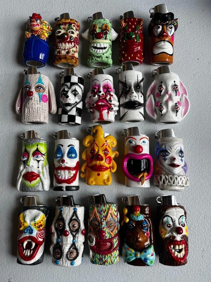 Decorative Clown Lighters