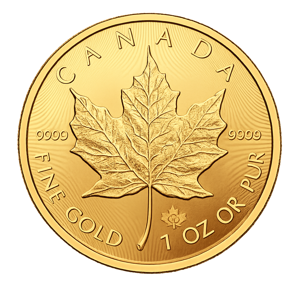 Moneda de oro Maple Leaf 1 oz