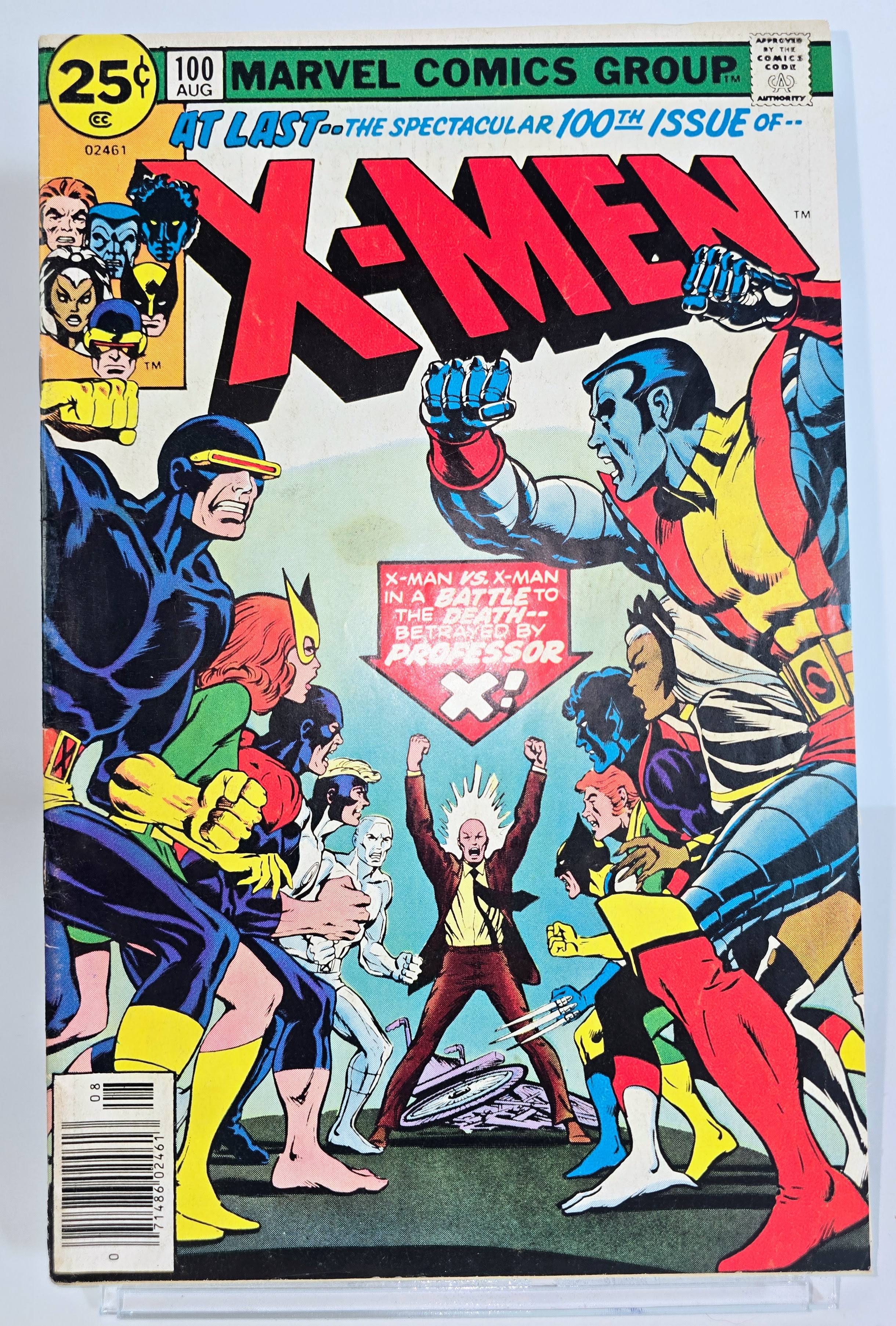 X-Men #100 (1976) - Centennial Milestone - Vivid Color & Solid Spine