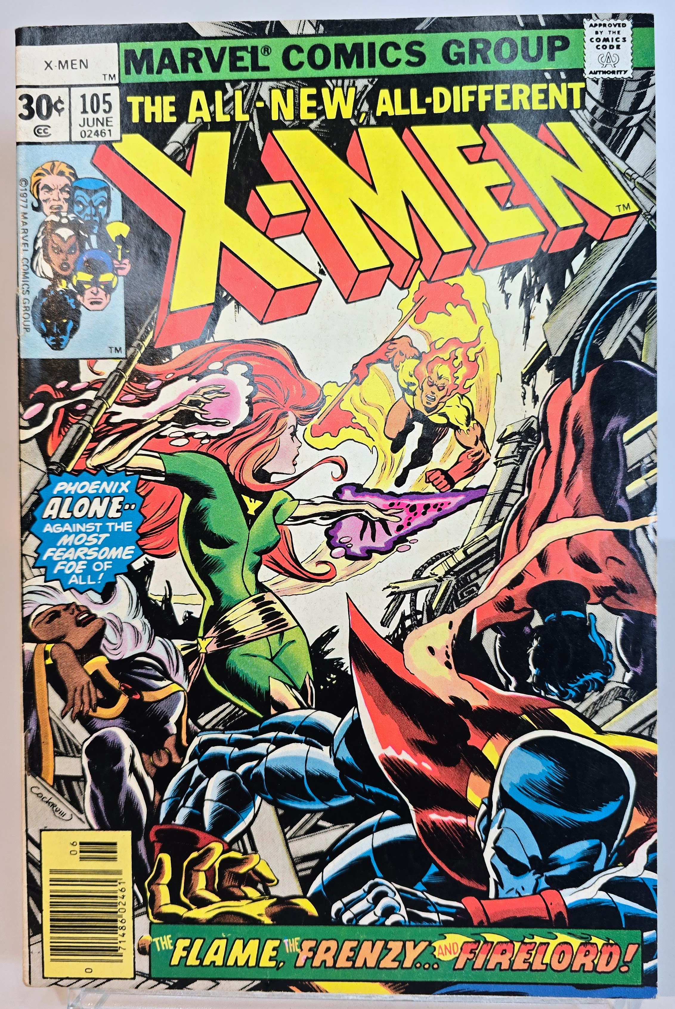 X-Men #105 (1977) - The X-Men vs. Firelord - Vivid Colors