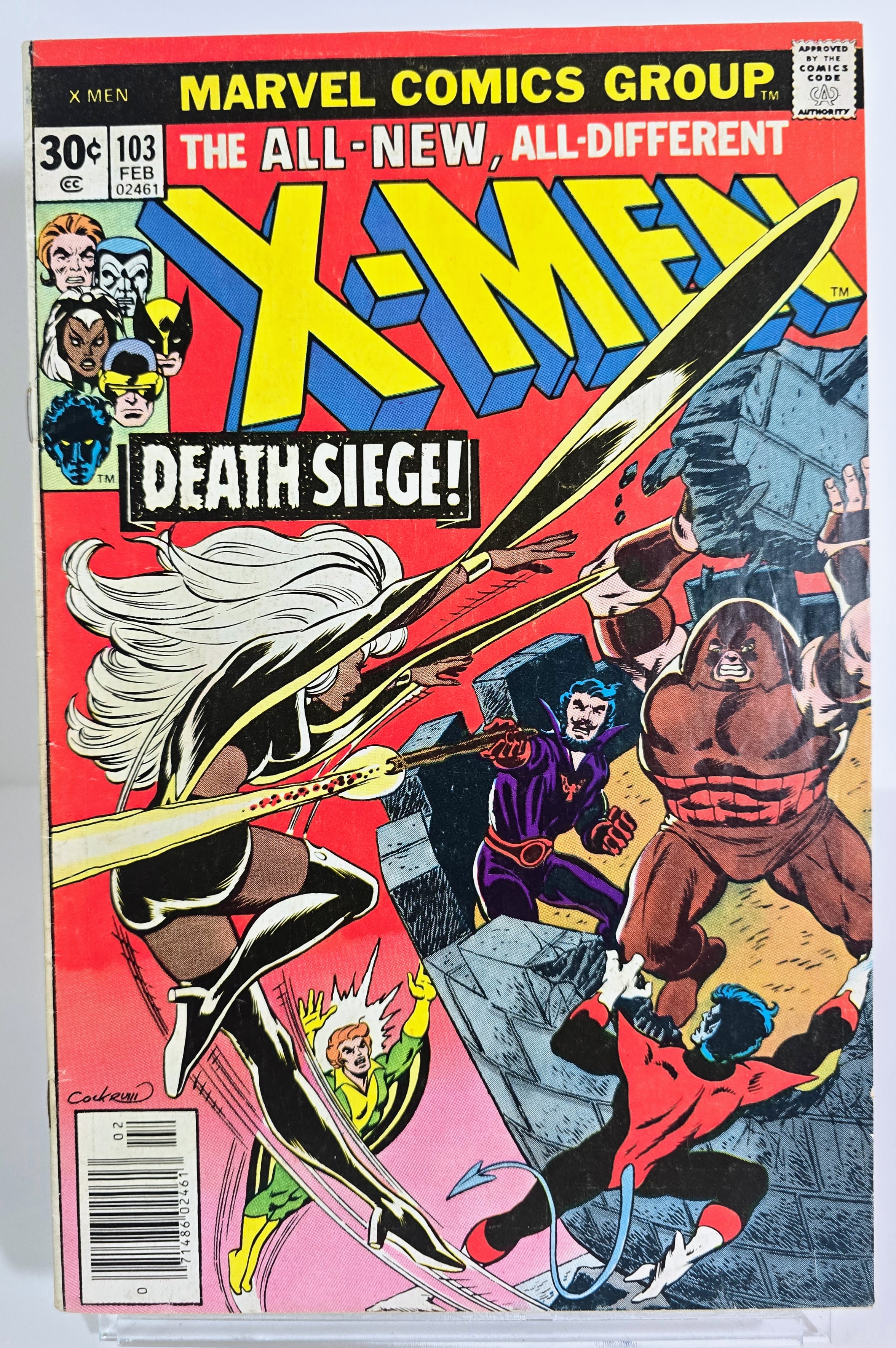 X-Men #103 (1977) - Juggernaut & Black Tom - Vivid Colors
