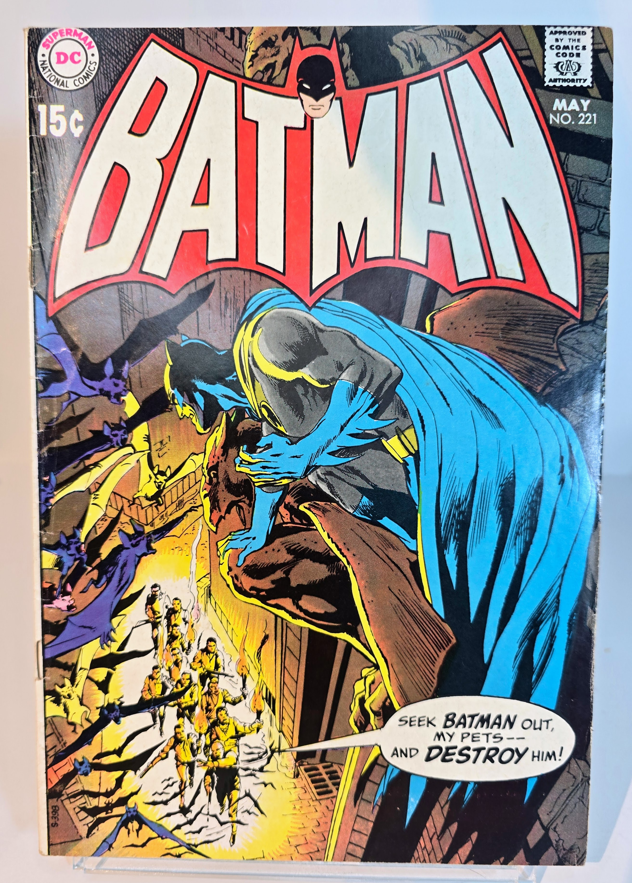 Batman Comic Issue #221