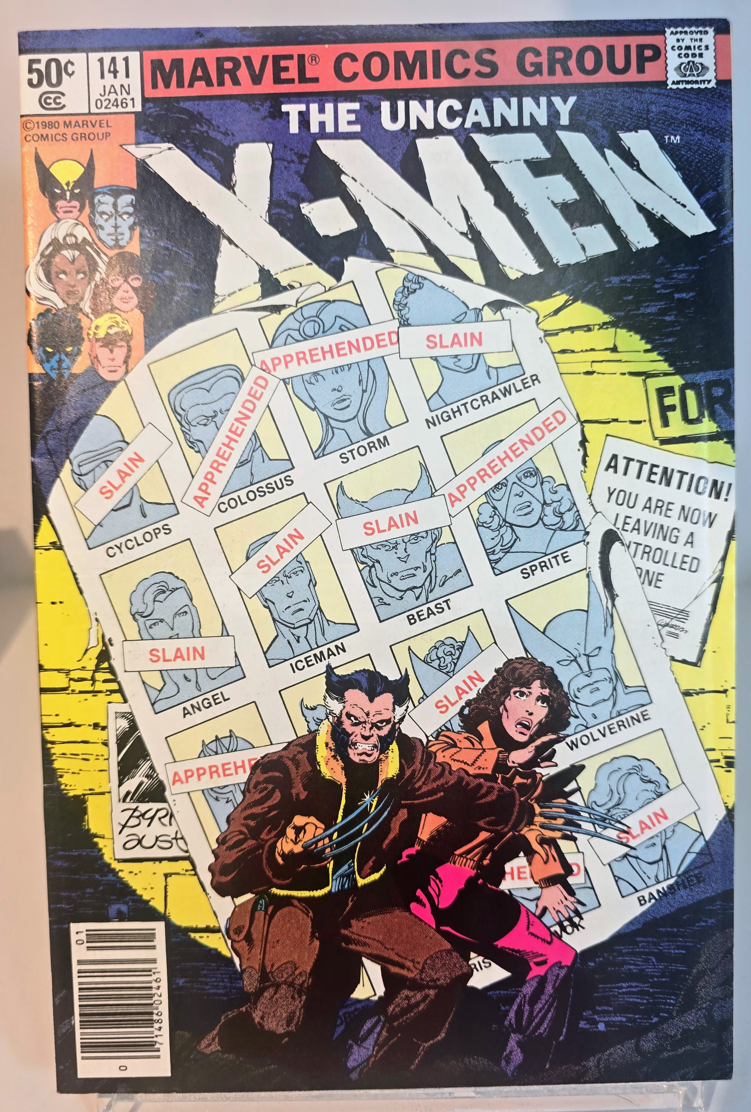 The Uncanny X-Men #141 CGC 9.6 - WHITE PAGES - Days of Future Past