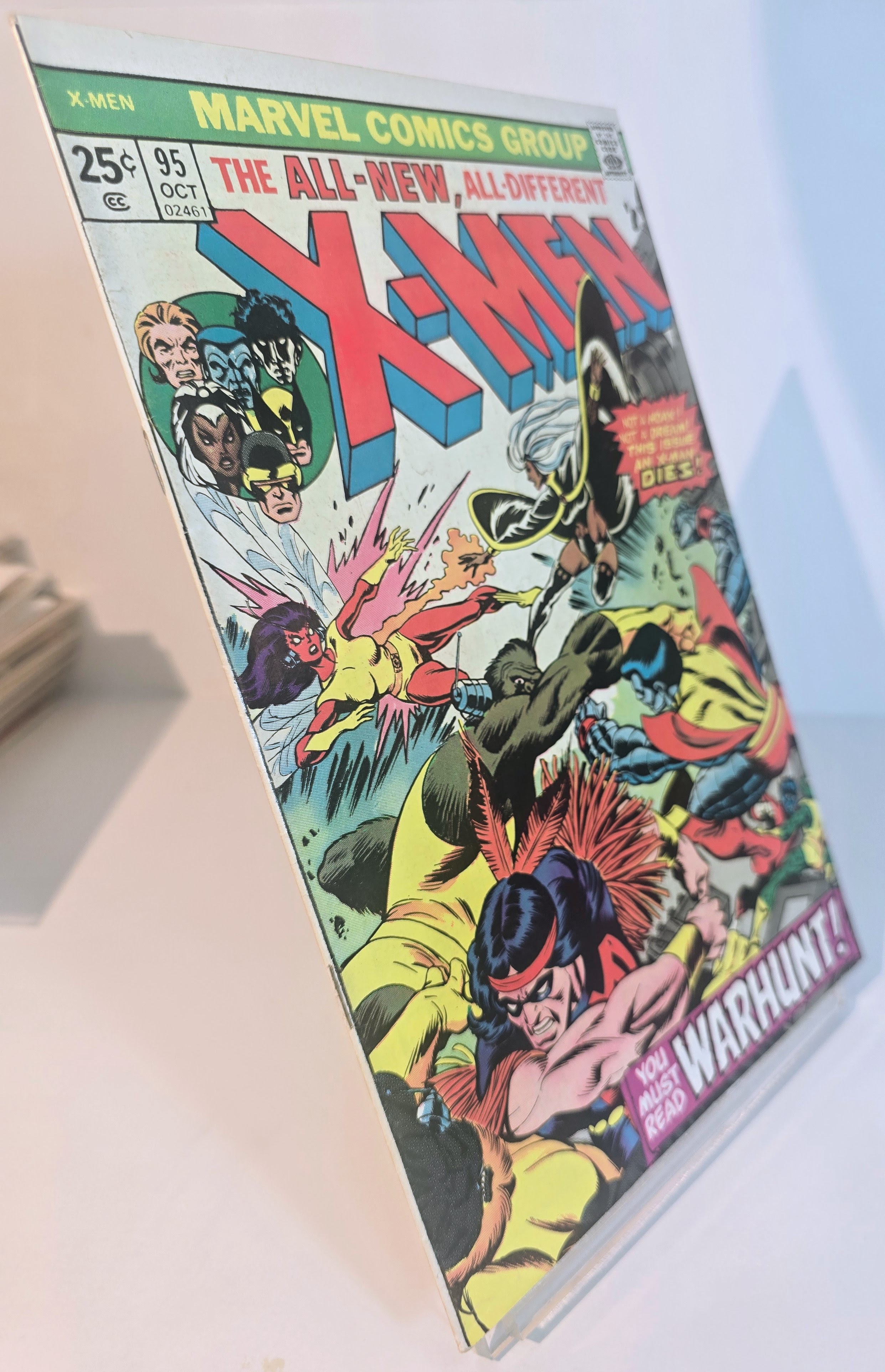 X-Men #95 (1975) - Death of Thunderbird - Strong Spine & Vivid Color