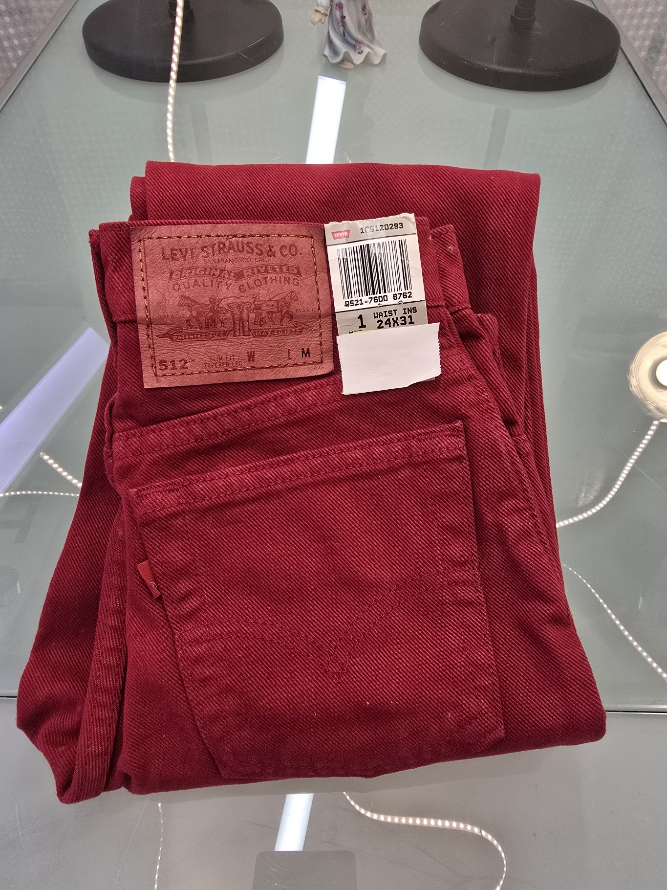 Levi's Red Corduroy Jeans