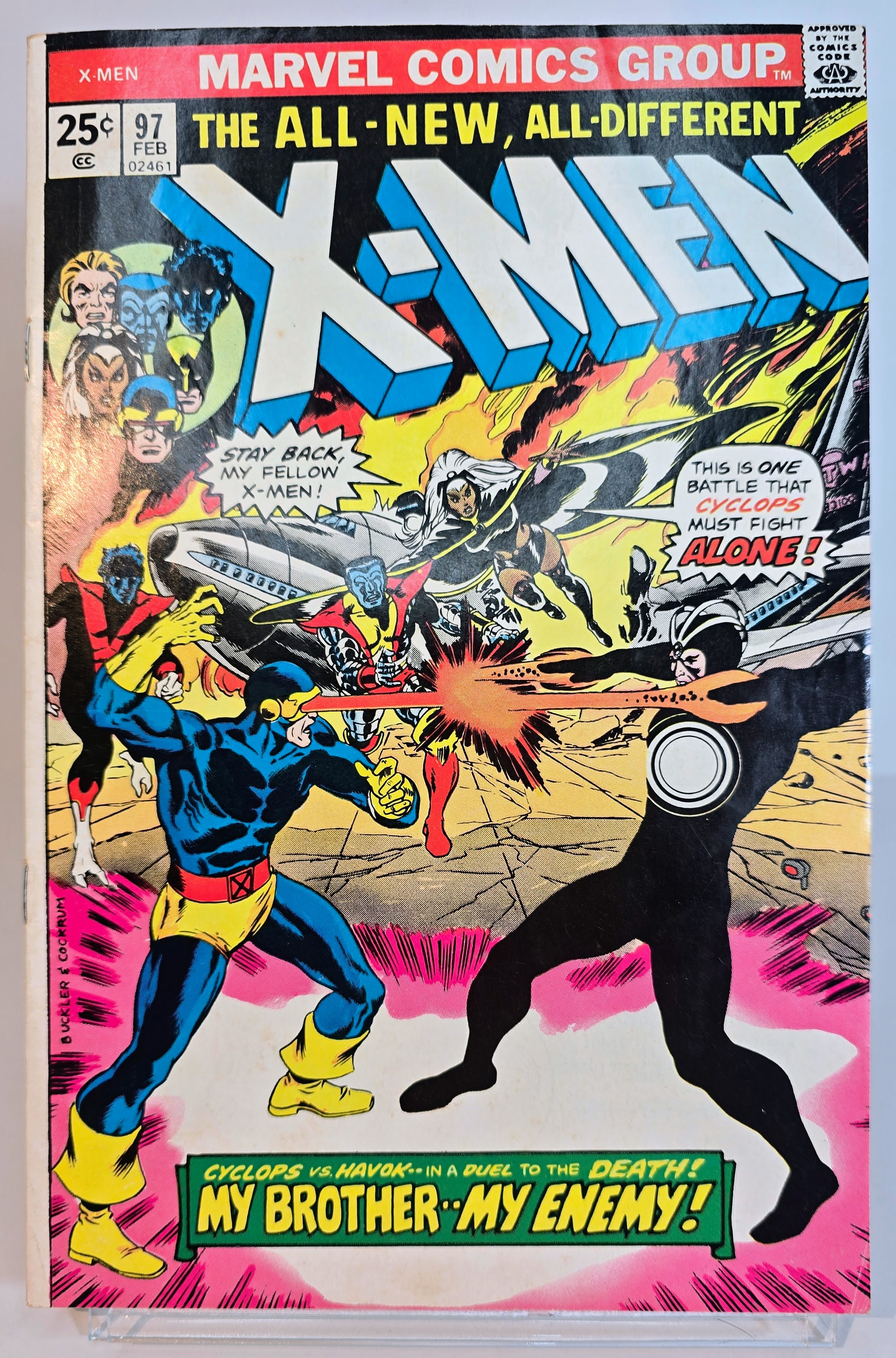 X-Men Comic Issue #97 1st Appearance Shi'ar Empire & Lilandra