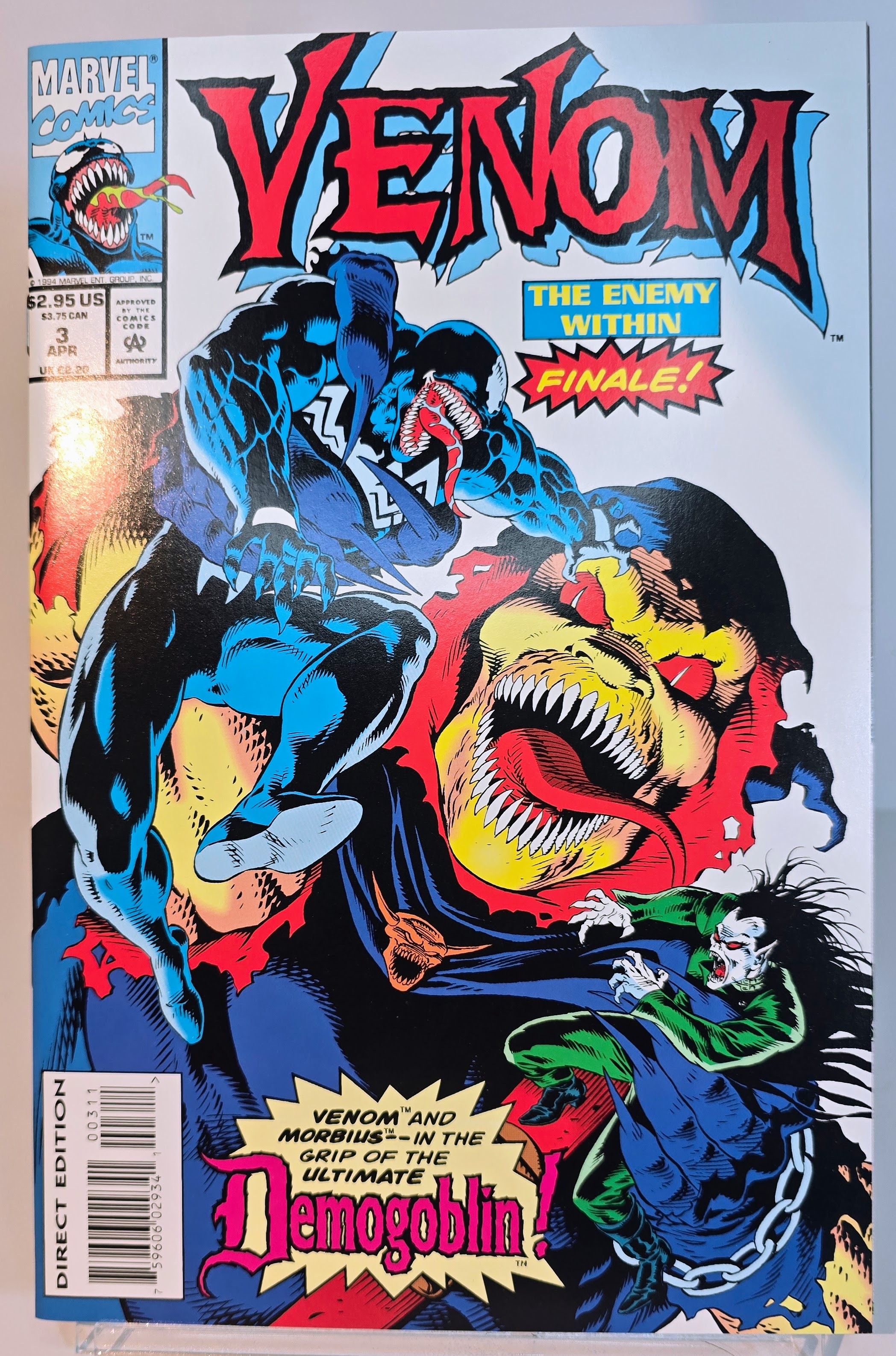 Venom: The Enemy Within Finale Comic Book