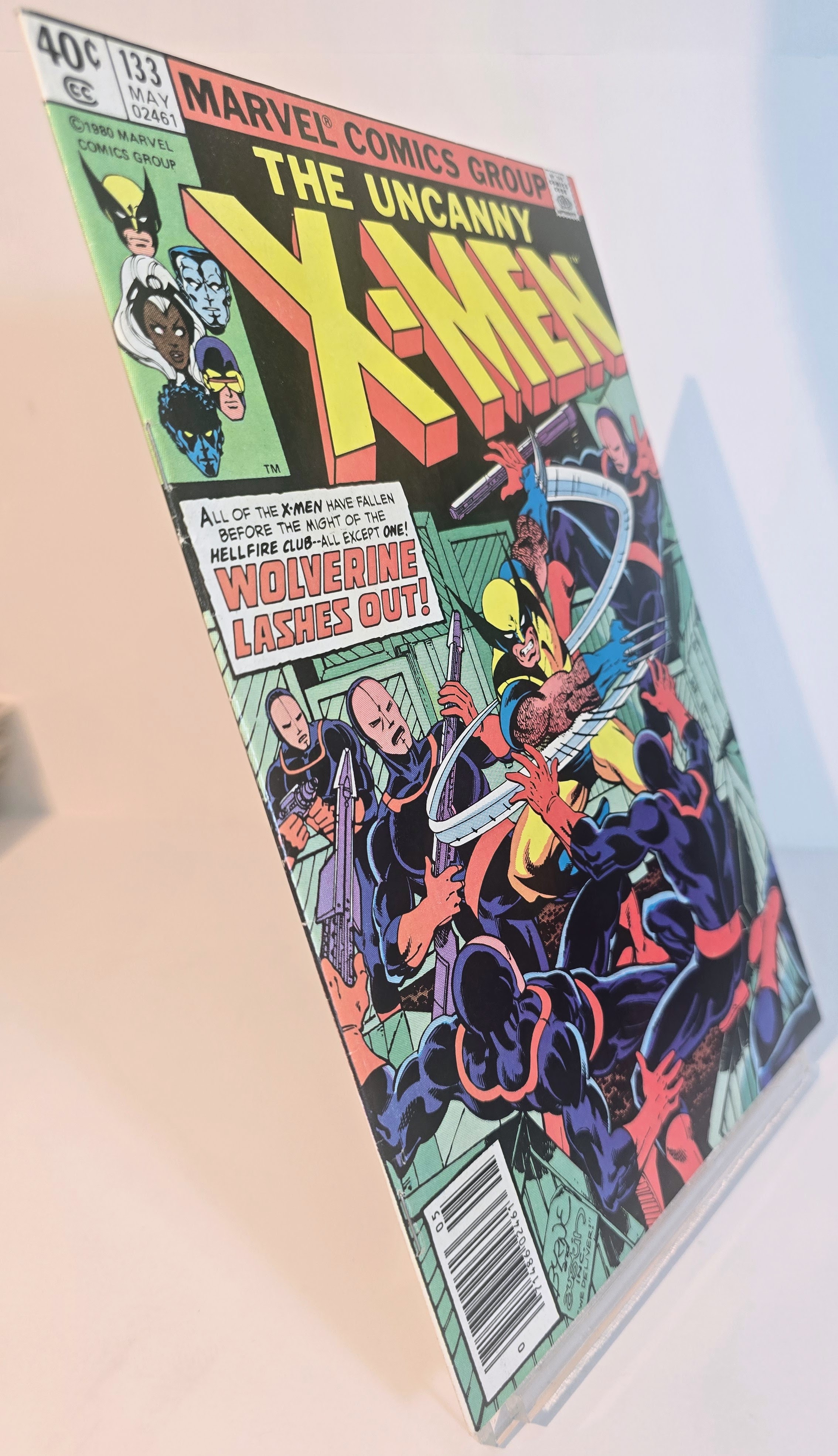 Uncanny X-Men #133 Newsstand - Iconic Wolverine Solo Cover