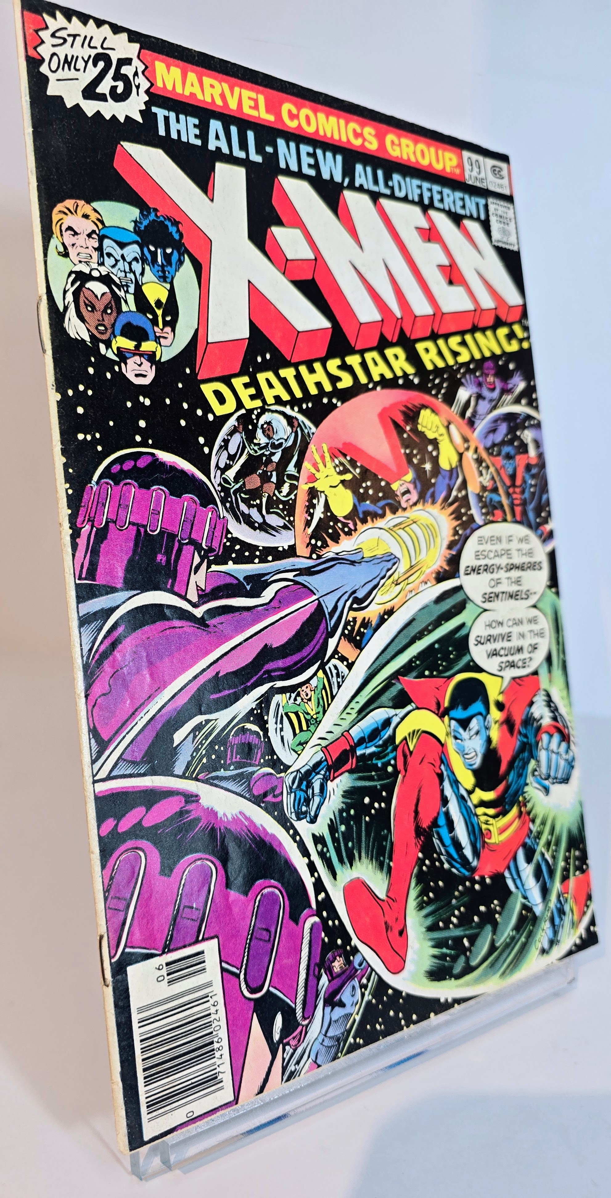 X-Men #99 (1976) - Black Tom Cassidy & Banshee - Vivid Color
