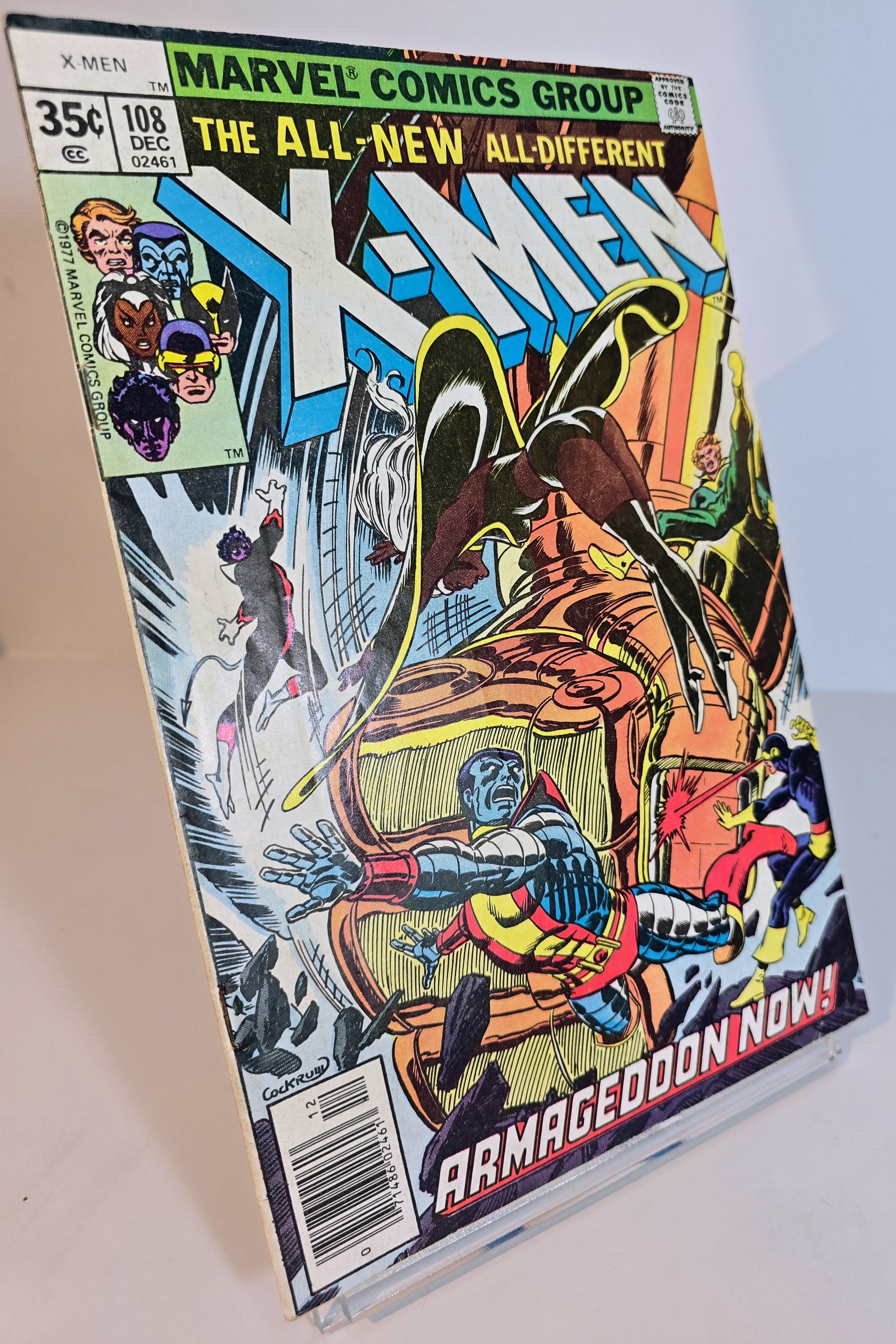 X-Men #108 (1977) - 1st John Byrne Art - Armageddon Now!