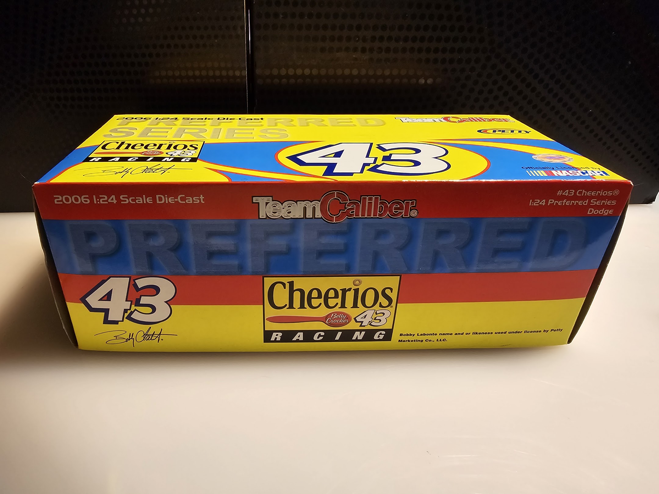 Cheerios Racing Die-Cast Car