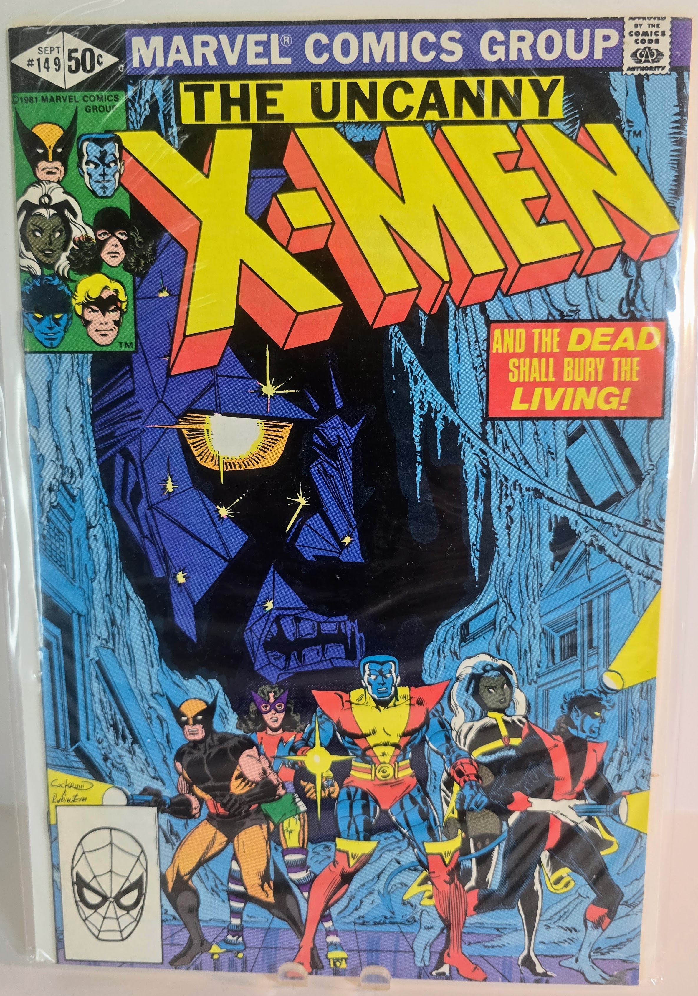 The Uncanny X-Men Comic Issue #149 (Newsstands Edition)