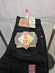 Levi's 550 Black Jeans