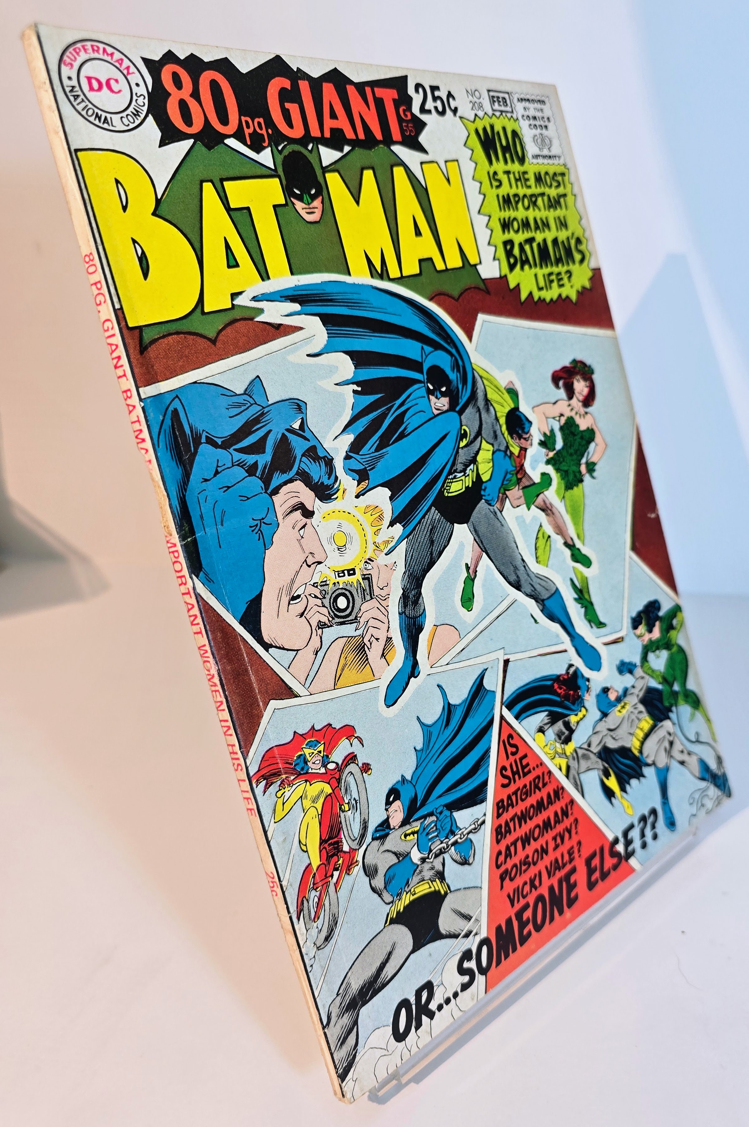 Batman Comic Book Giant Issue #208