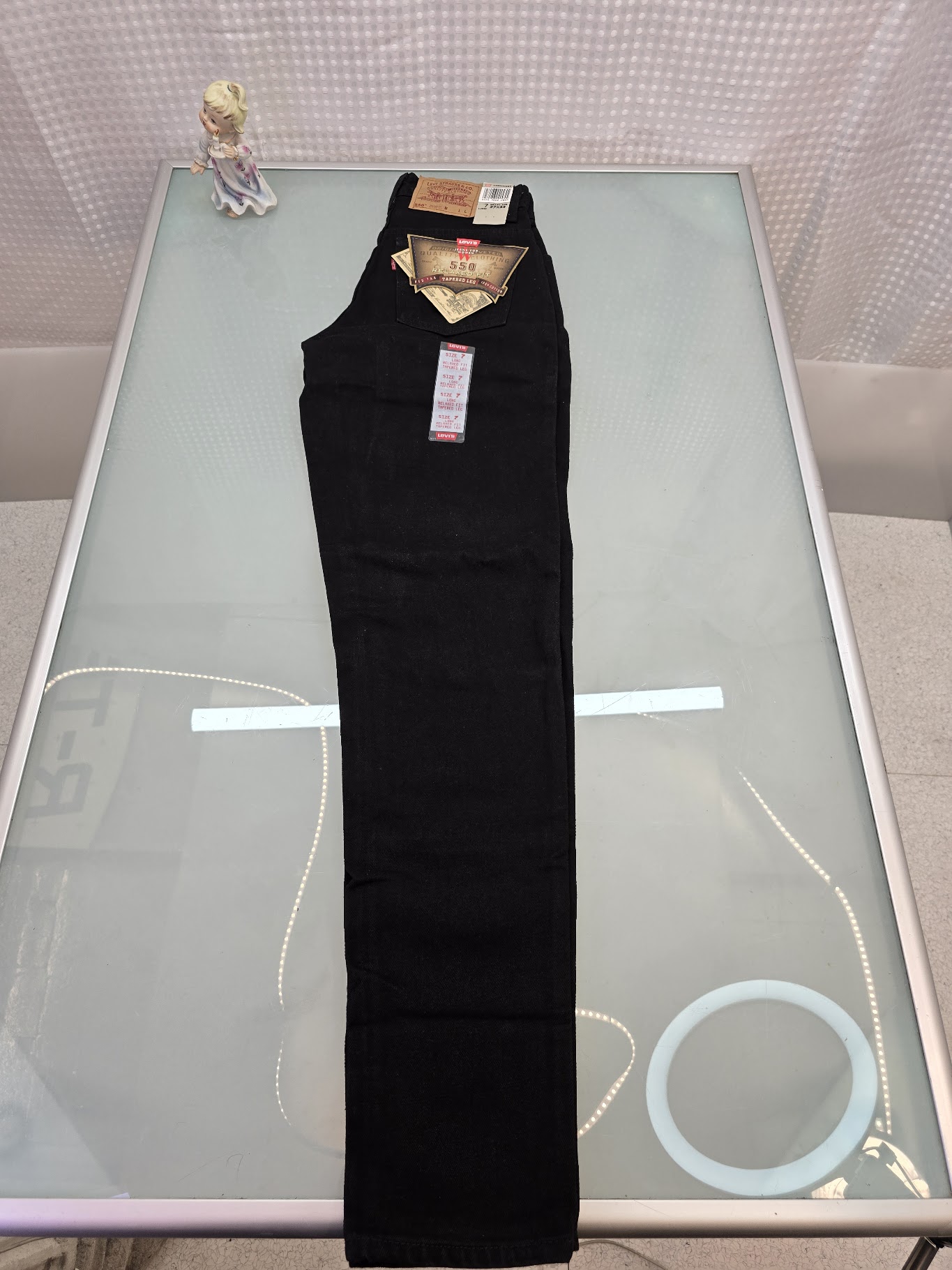 Levi's 550 Black Jeans