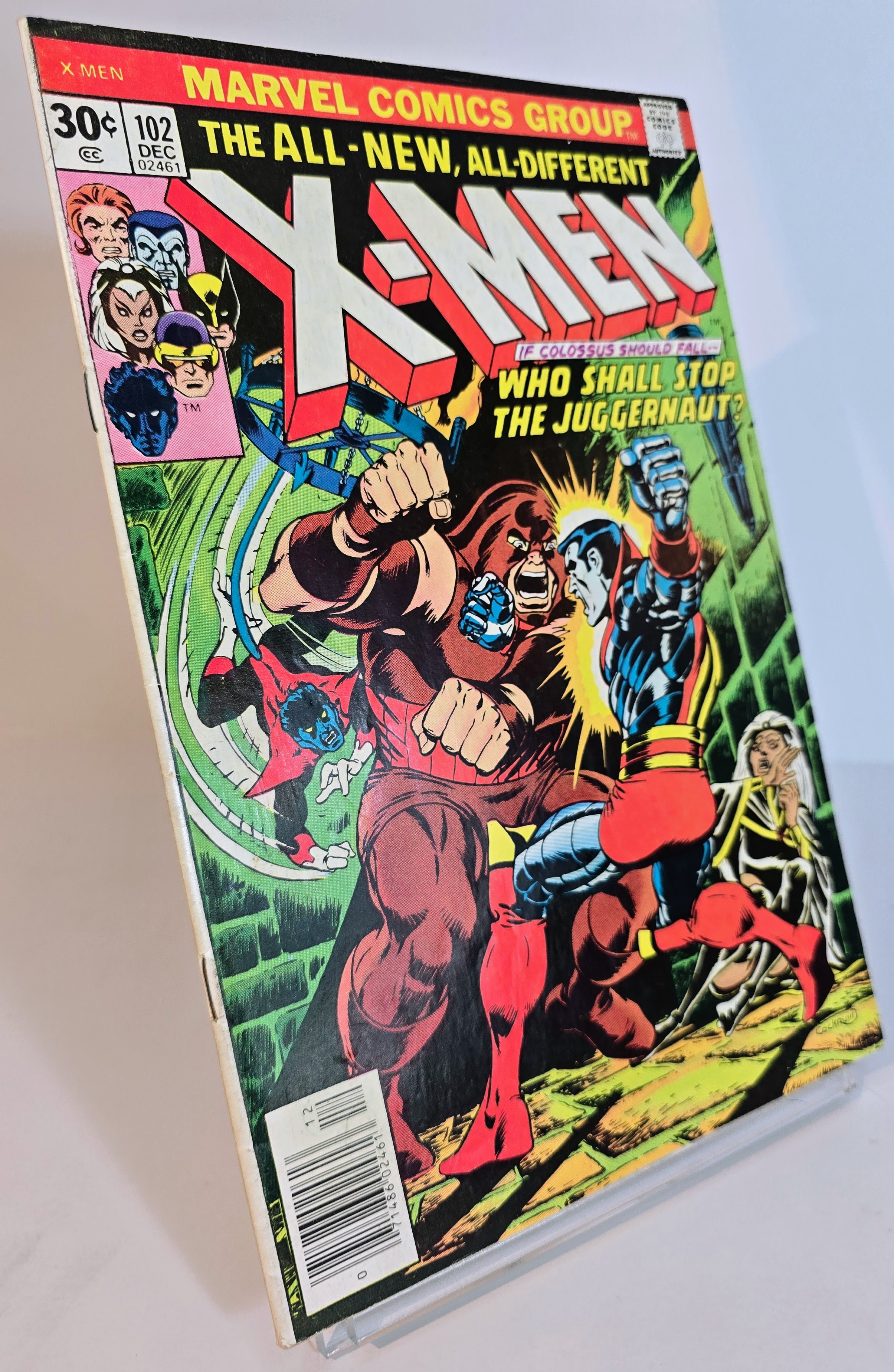 X-Men #102 (1976) - 1st Colossus vs. Juggernaut - Origin of Storm