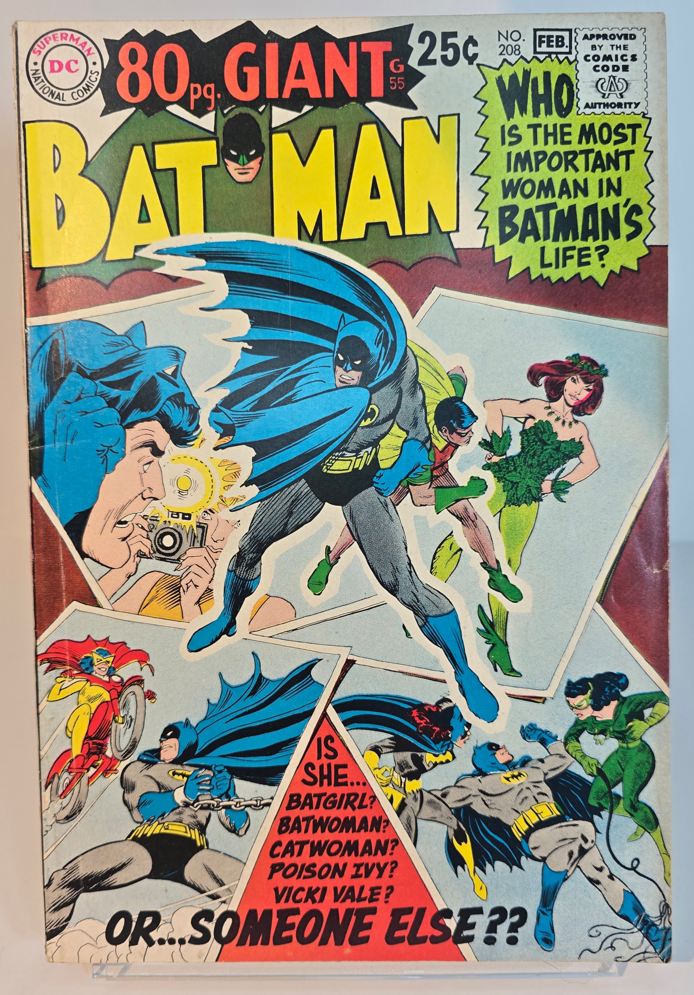 Batman Comic Book Giant Issue #208