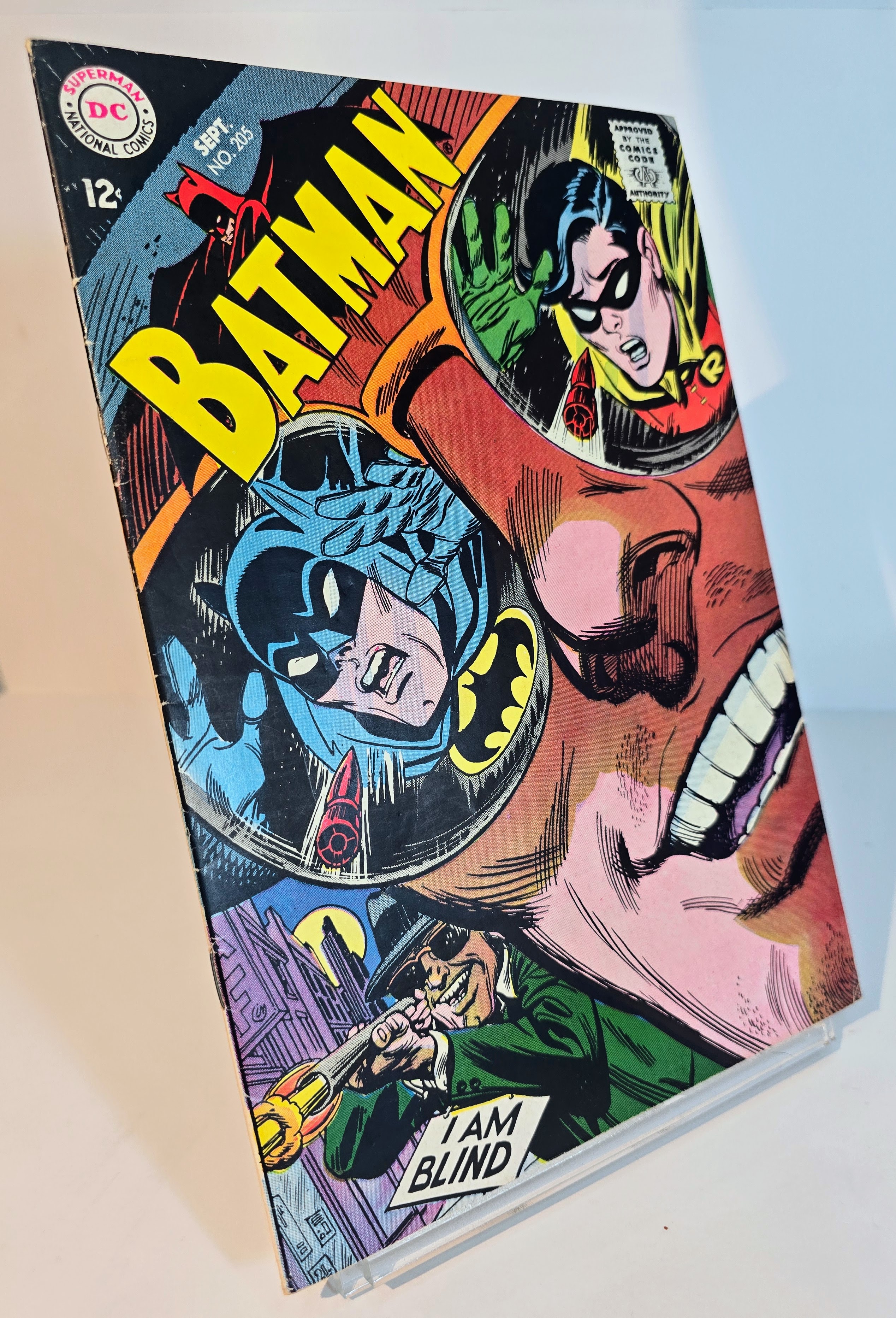 Batman Comic Book Issue #205.