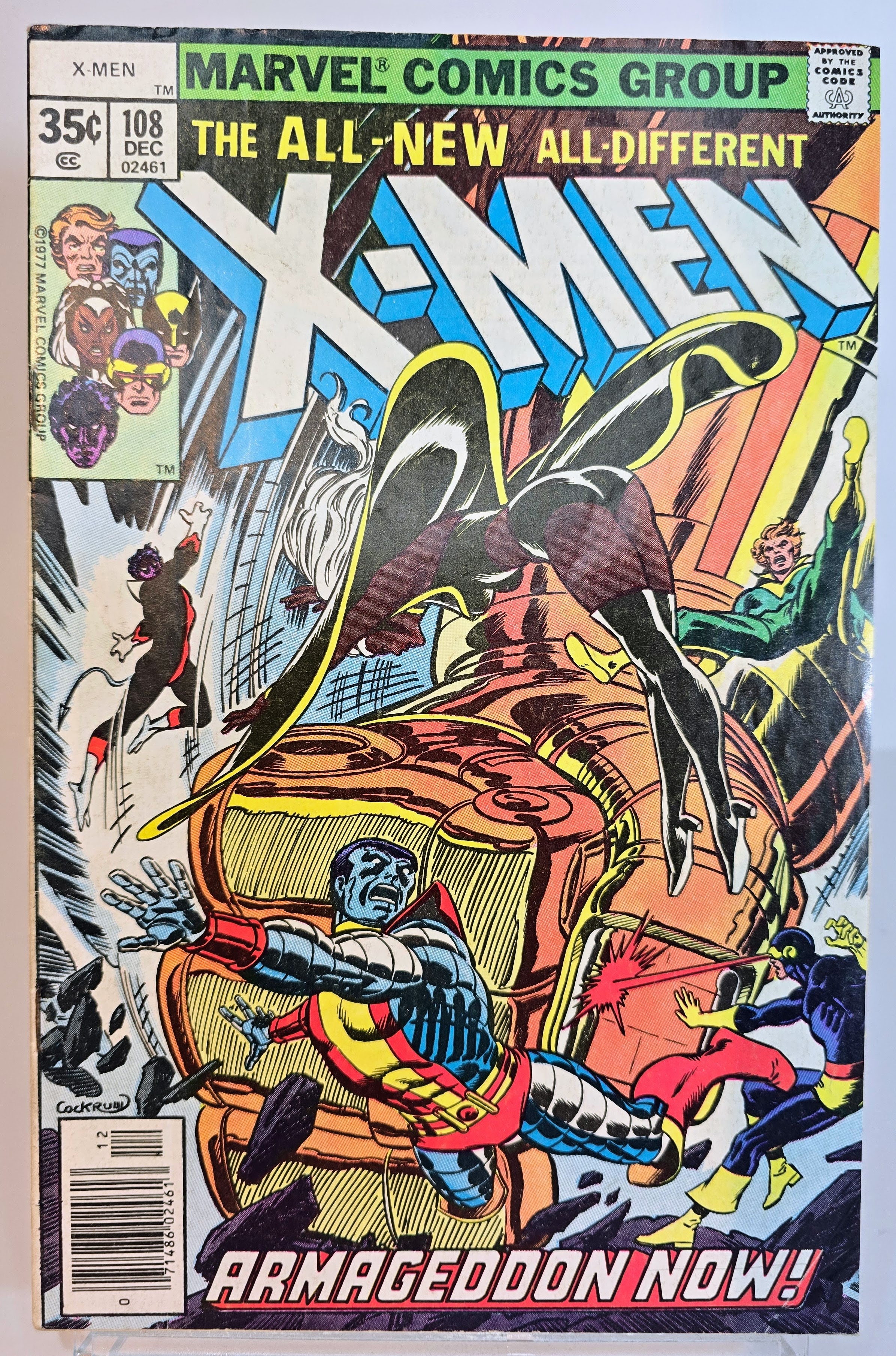 X-Men #108 (1977) - 1st John Byrne Art - Armageddon Now!