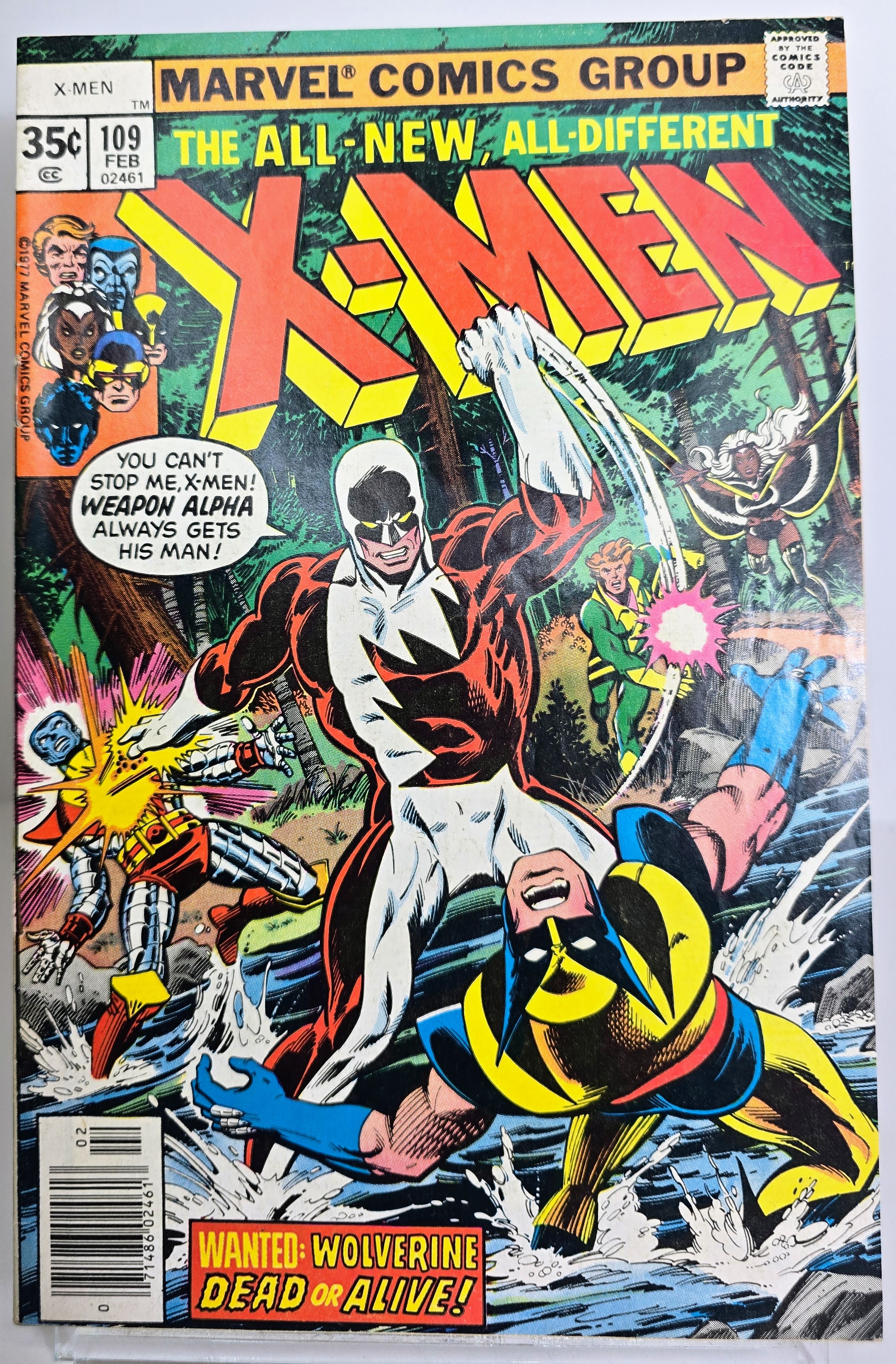 X-Men #109 (1978) - Wolverine vs. Weapon Alpha - High Grade