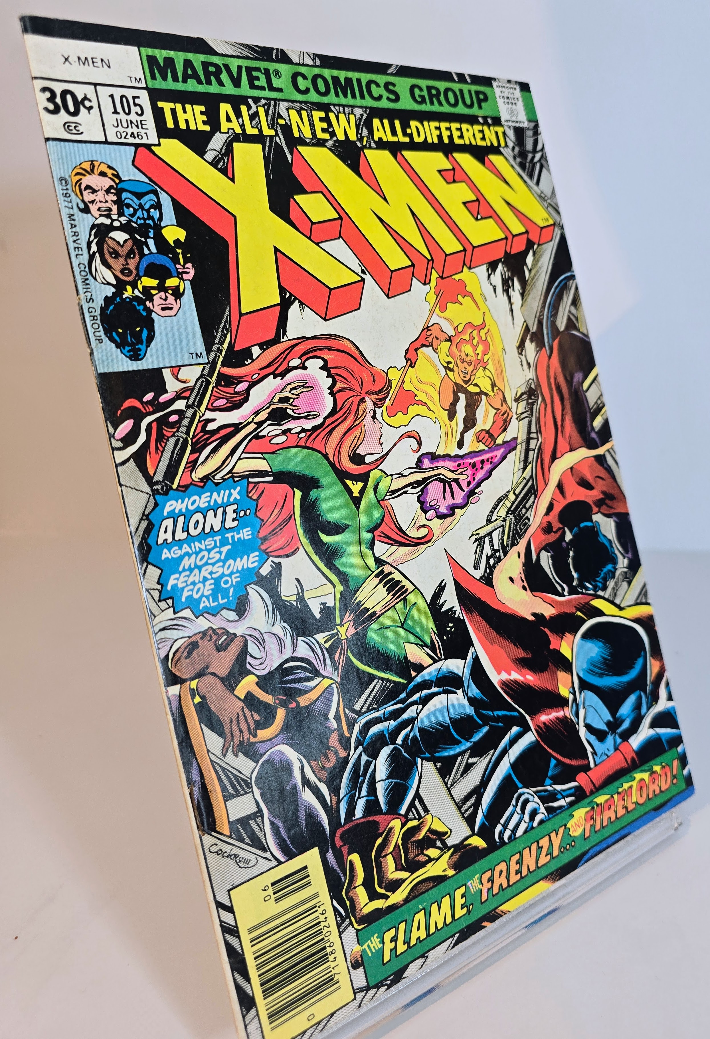 X-Men #105 (1977) - The X-Men vs. Firelord - Vivid Colors
