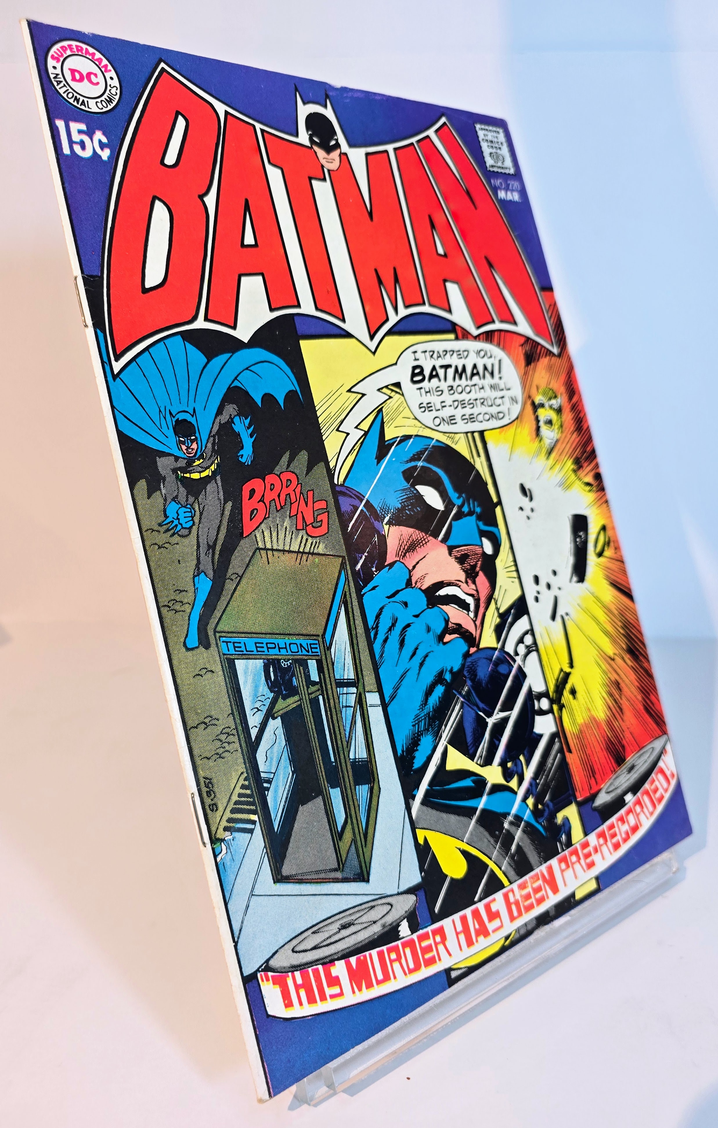 Batman #220 (1970) - Neal Adams Art - High Eye Appeal