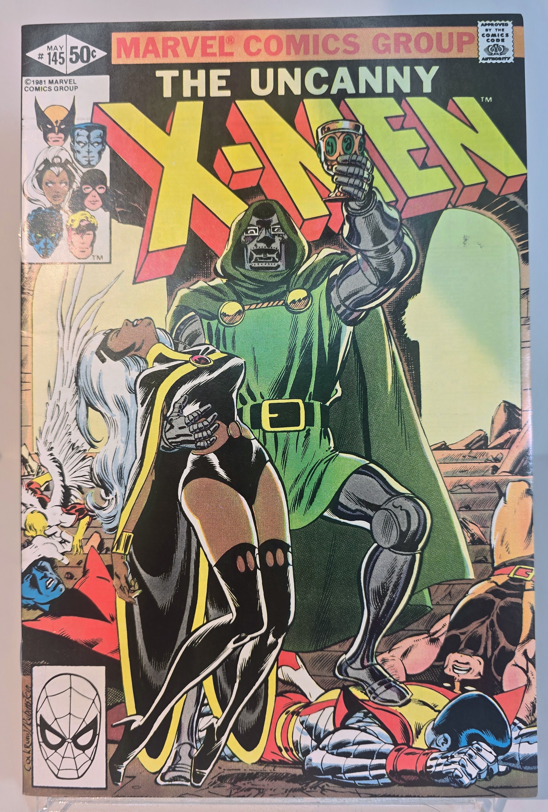 The Uncanny X-Men #145 (1981) - Dr. Doom & Arcade Appearance