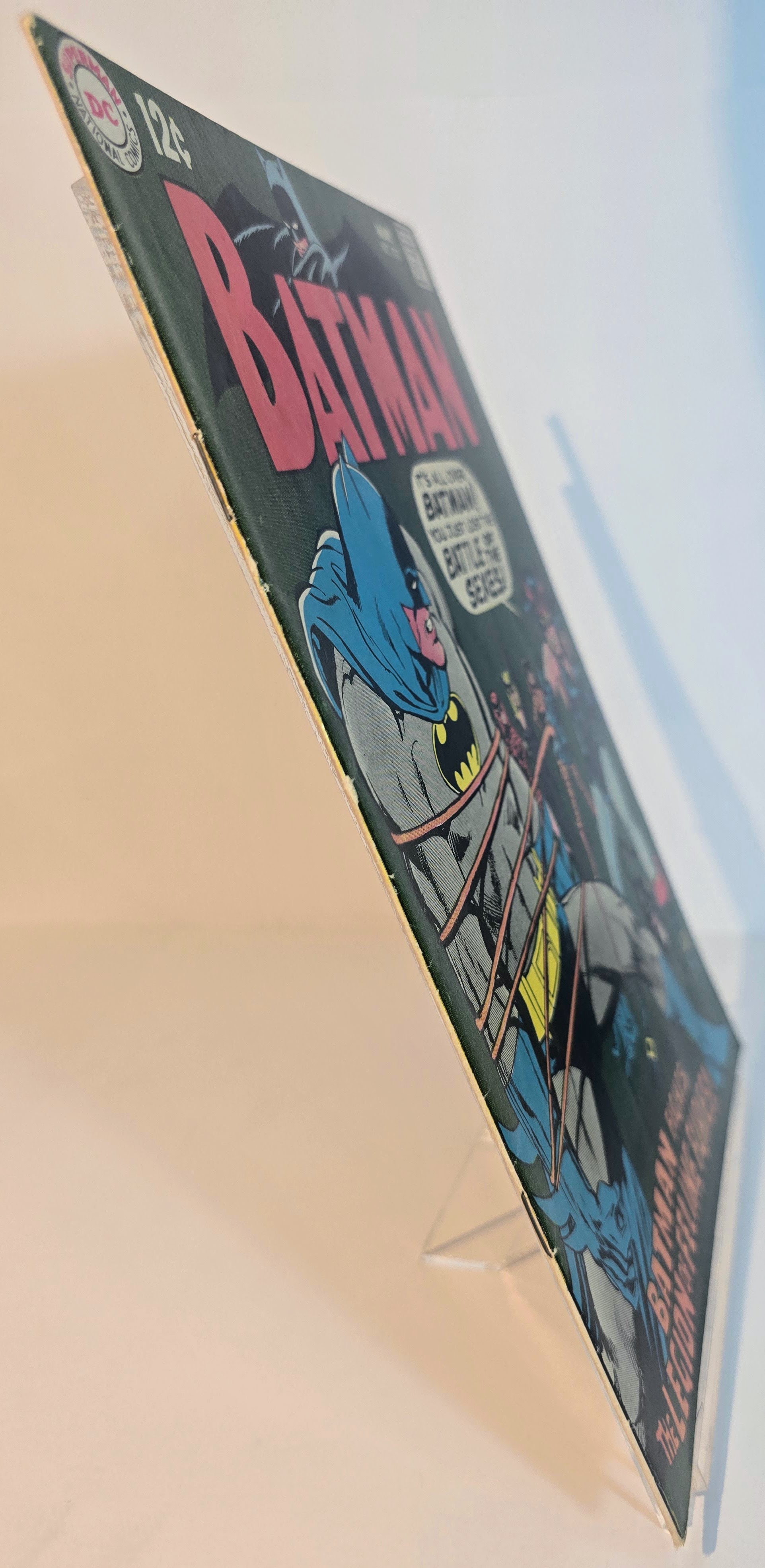 Batman #210 (1969) - Neal Adams Catwoman Key - Strong Spine - VF Candidate